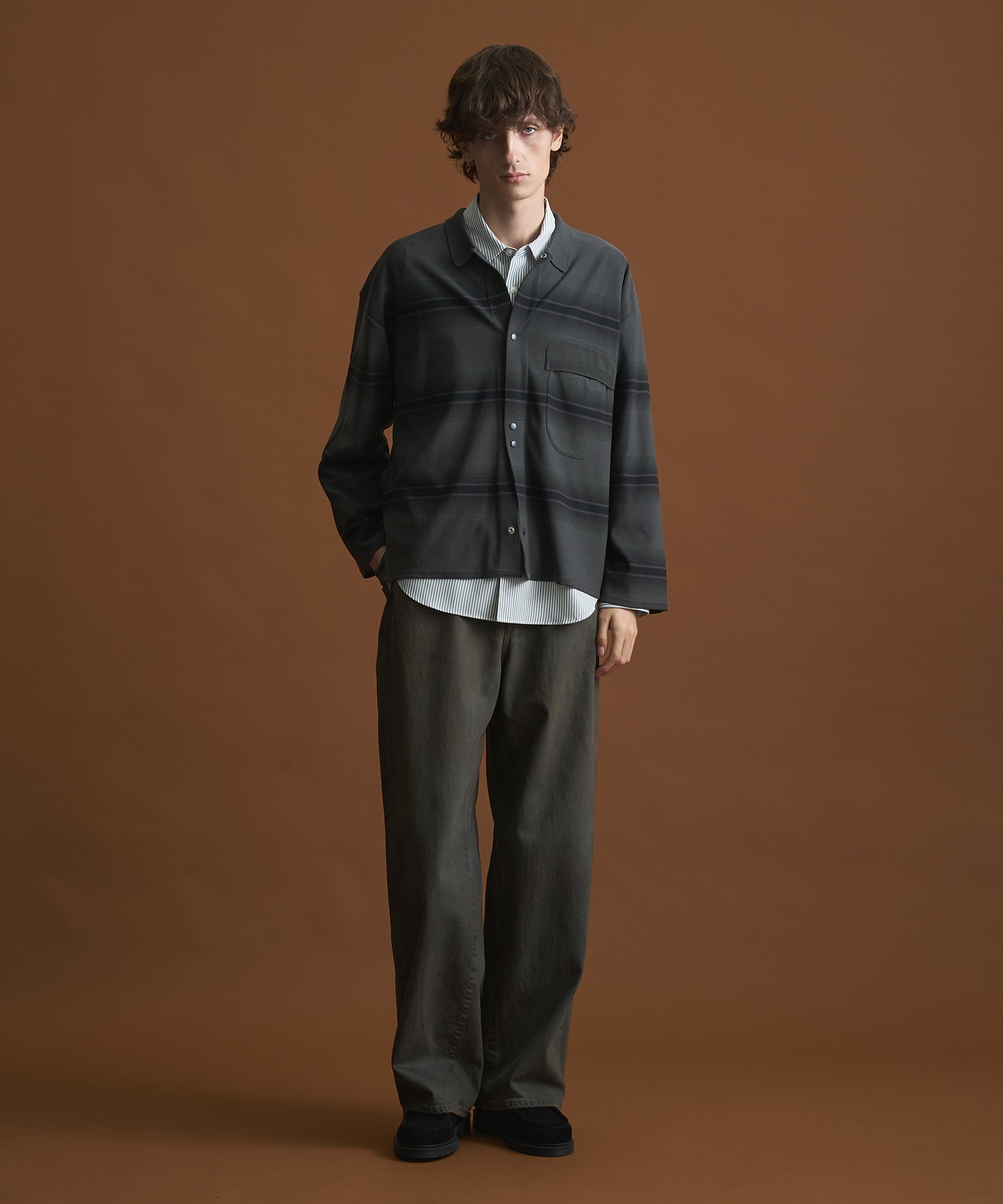【残りわずか】PUBLICDENIM BLEACH RELAXWIDE	