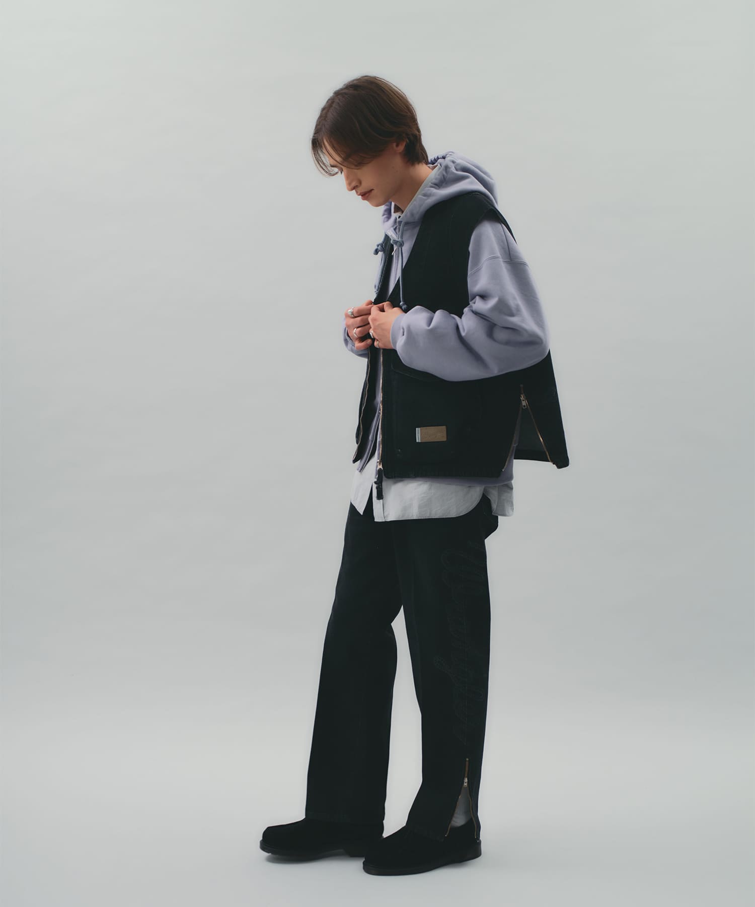 ×Wrangler ROPELOGO JEAN VEST