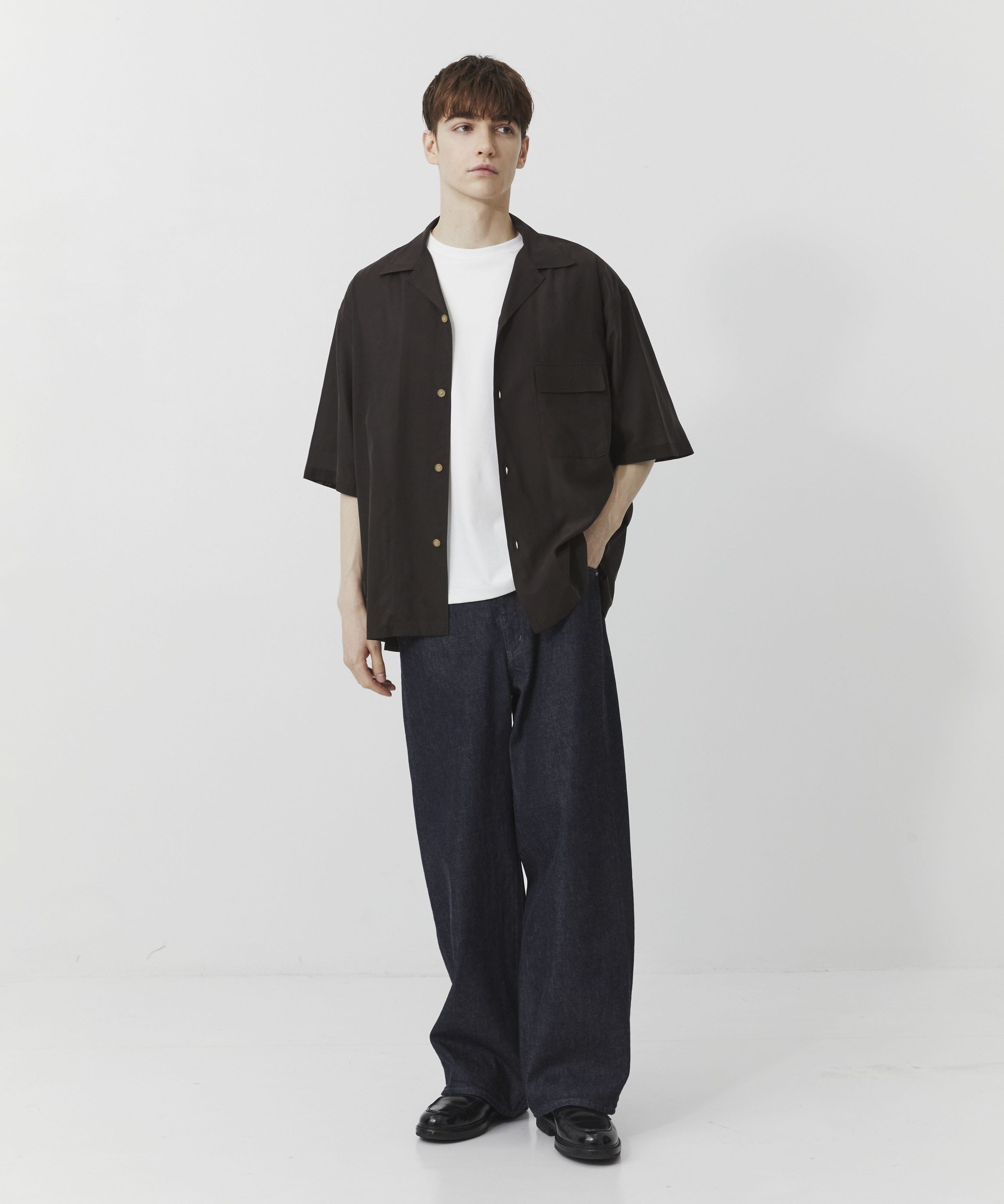 【残りわずか】フィブリルシアーキュプラシャツ