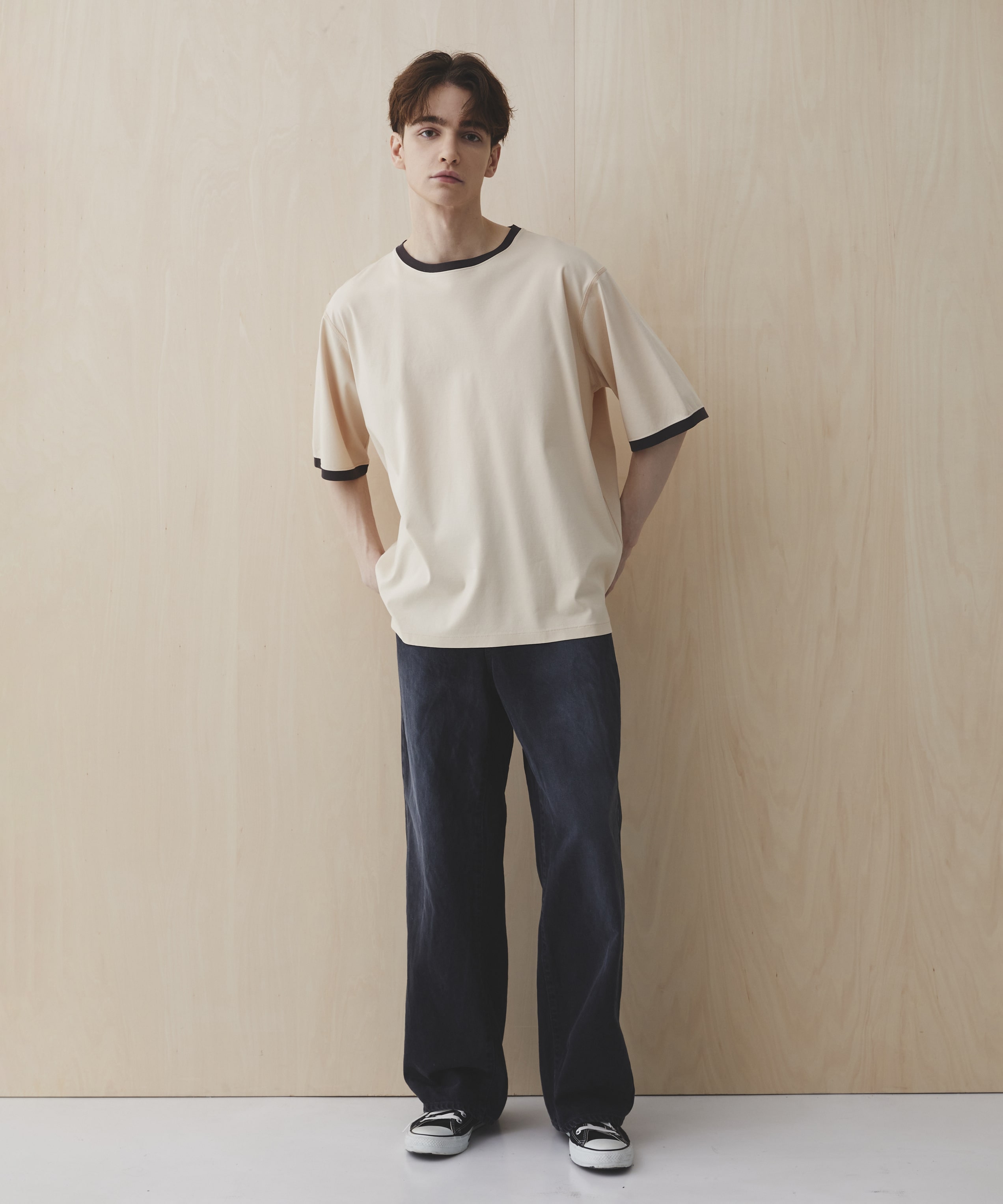 クールタッチコットンリンガーTEE