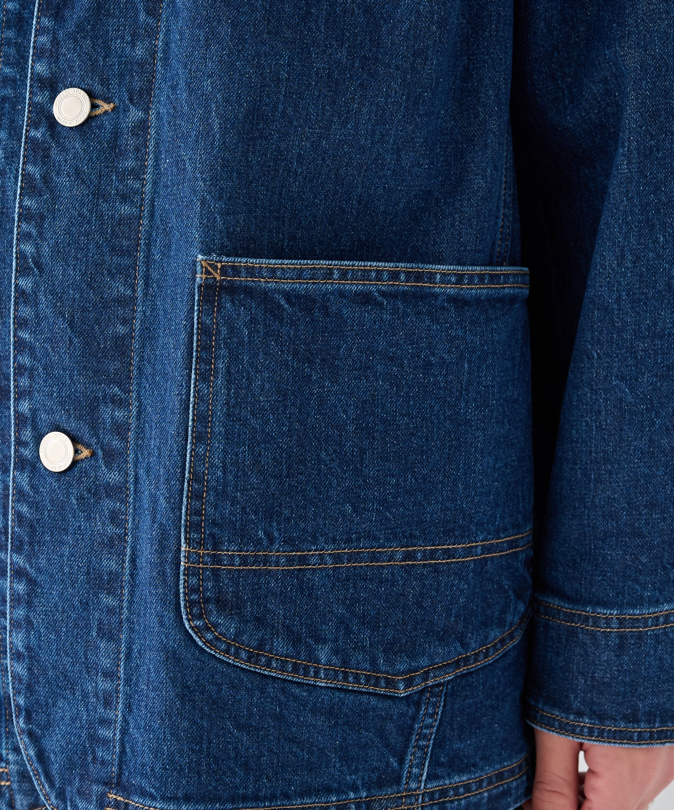 PUBLIC DENIM COVERALL