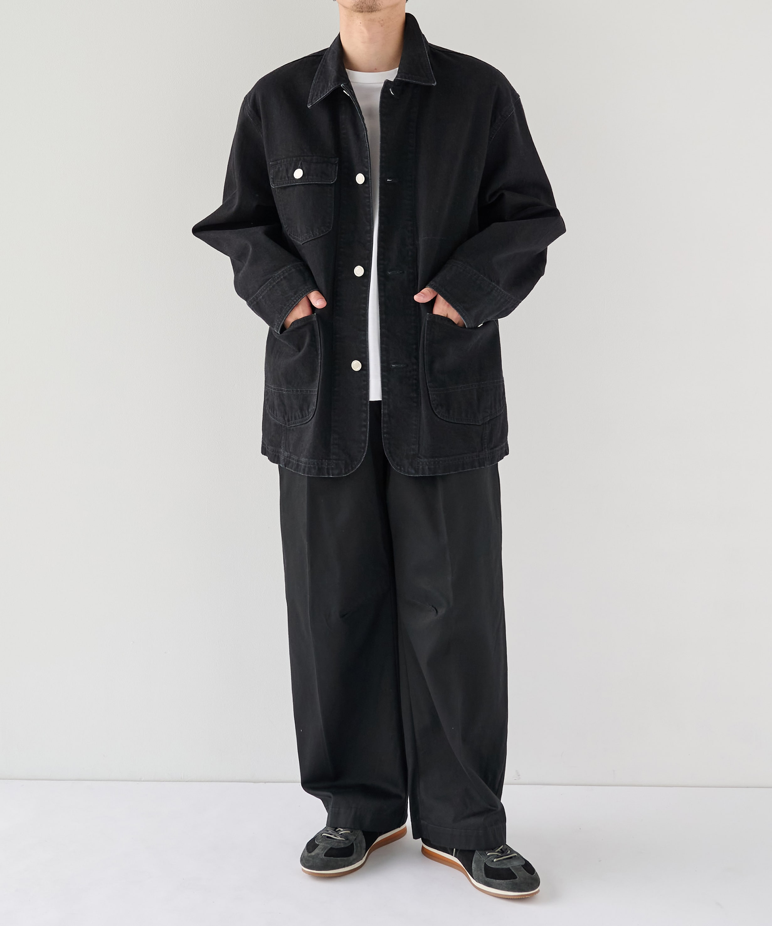 PUBLIC DENIM COVERALL