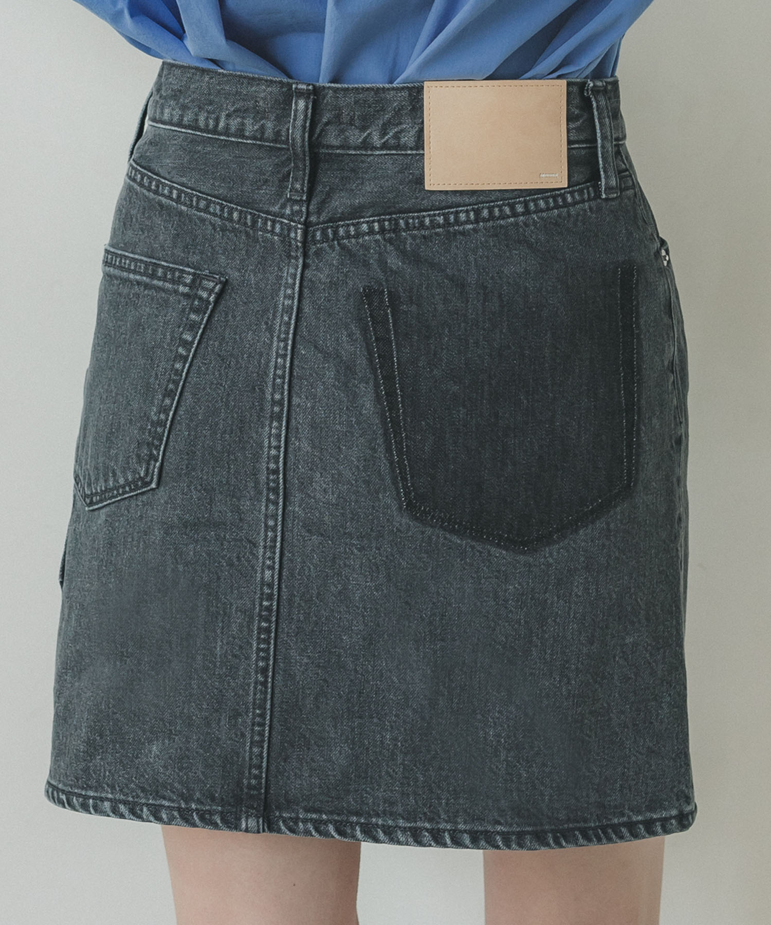 【残り僅か】BLACKDENIM MINISKIRT