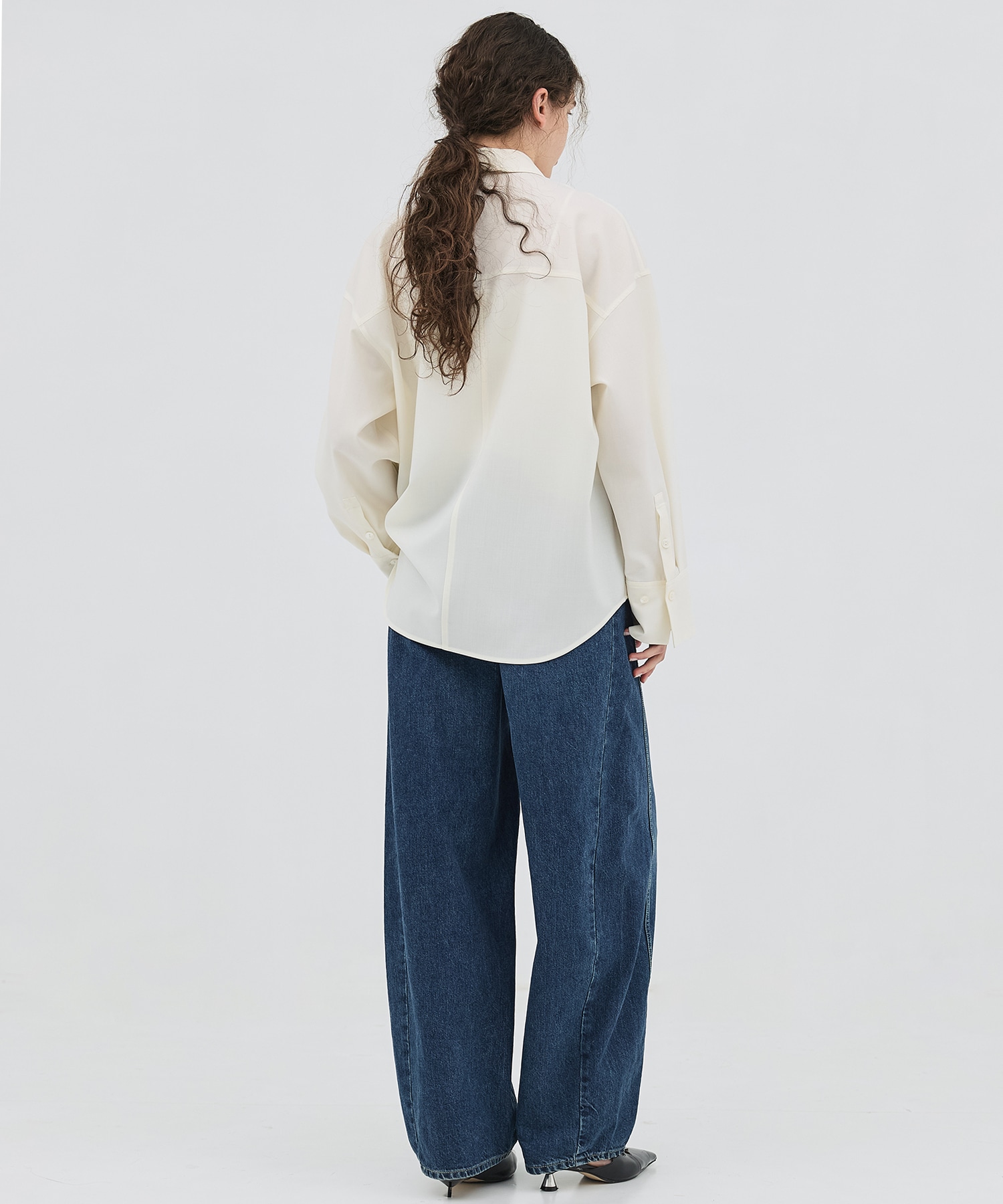 【再入荷｜残り3点】ワイドカフスボウタイシャツ