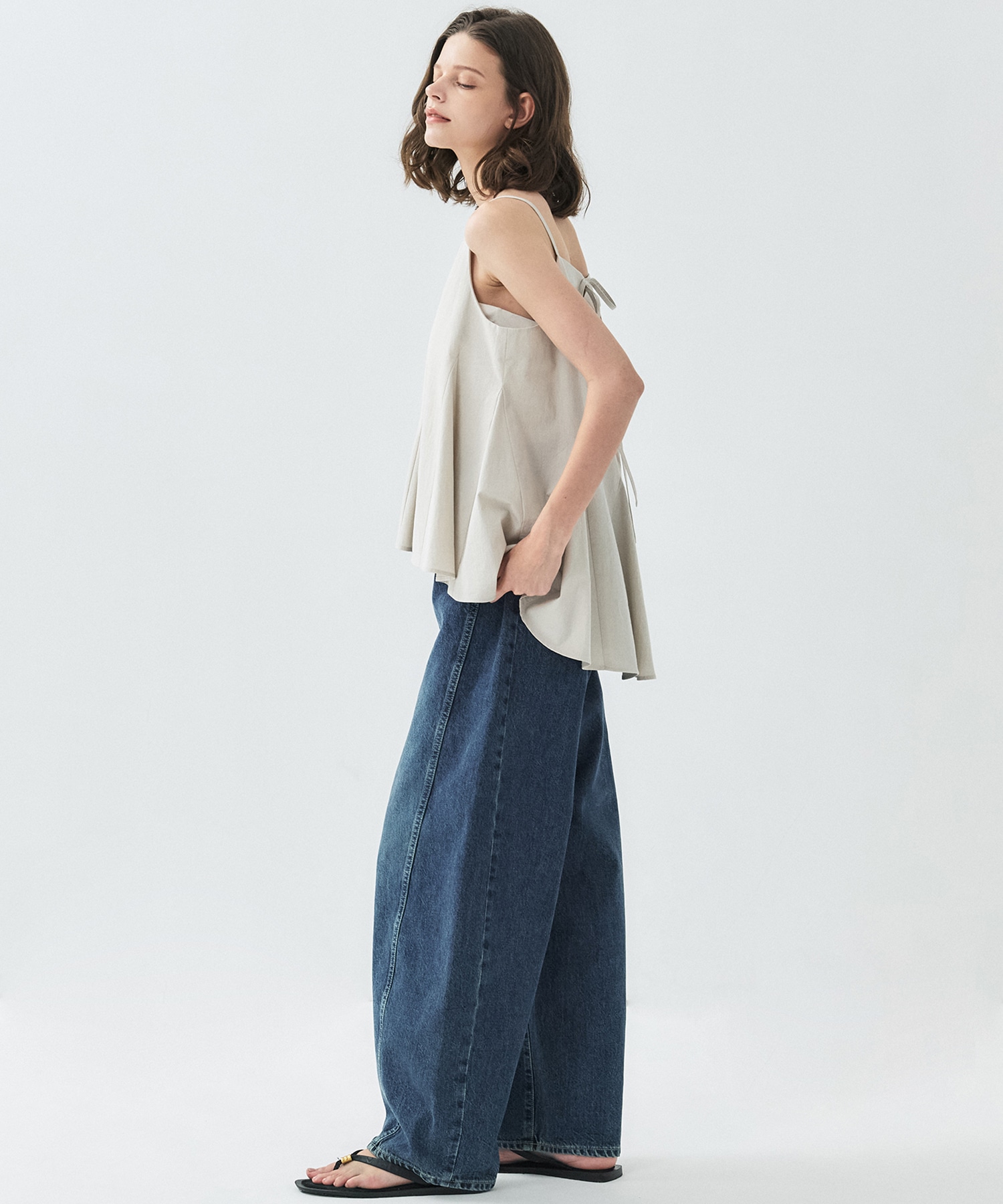 【WEB限定再入荷】PUBLIC DENIM BLU CURVE