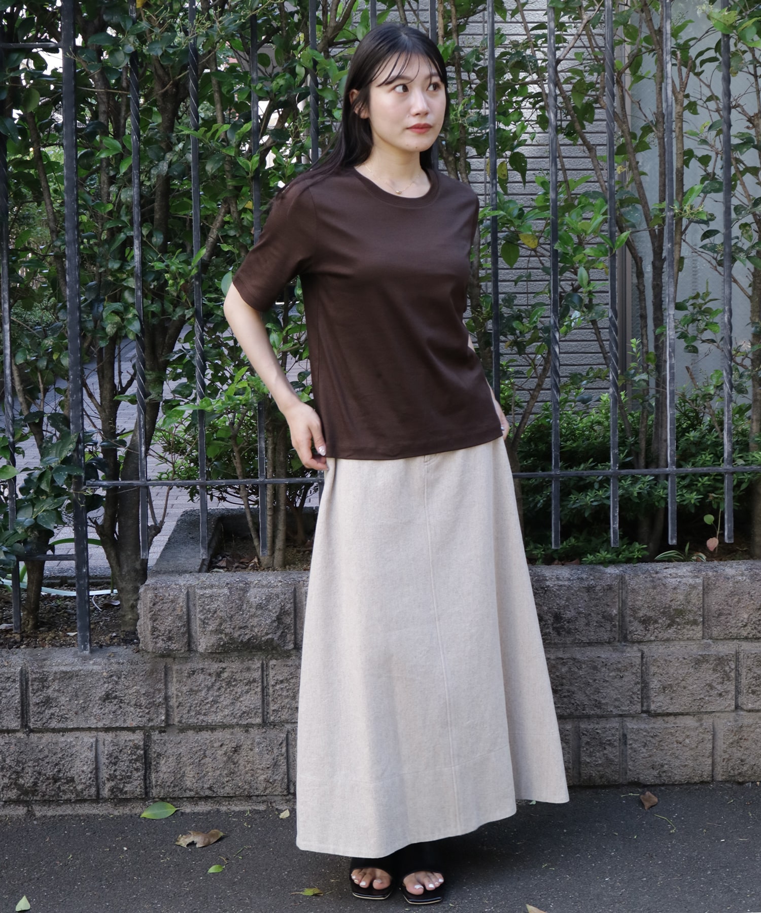 コットンスムースTEE