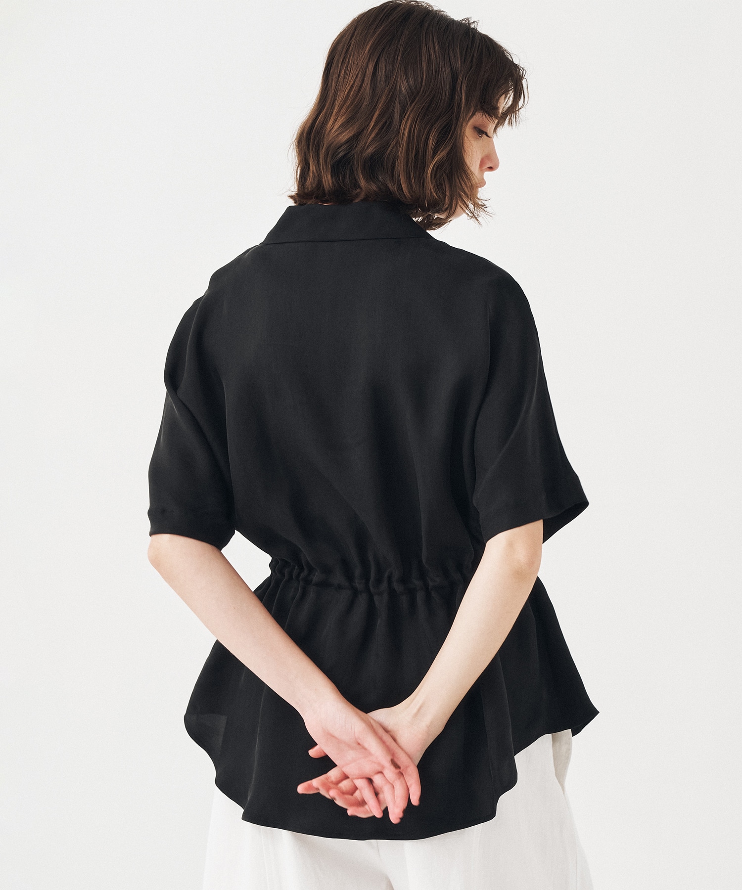 【WEBのみ再入荷|残り2点】ピーチキュプラドロストシャツ