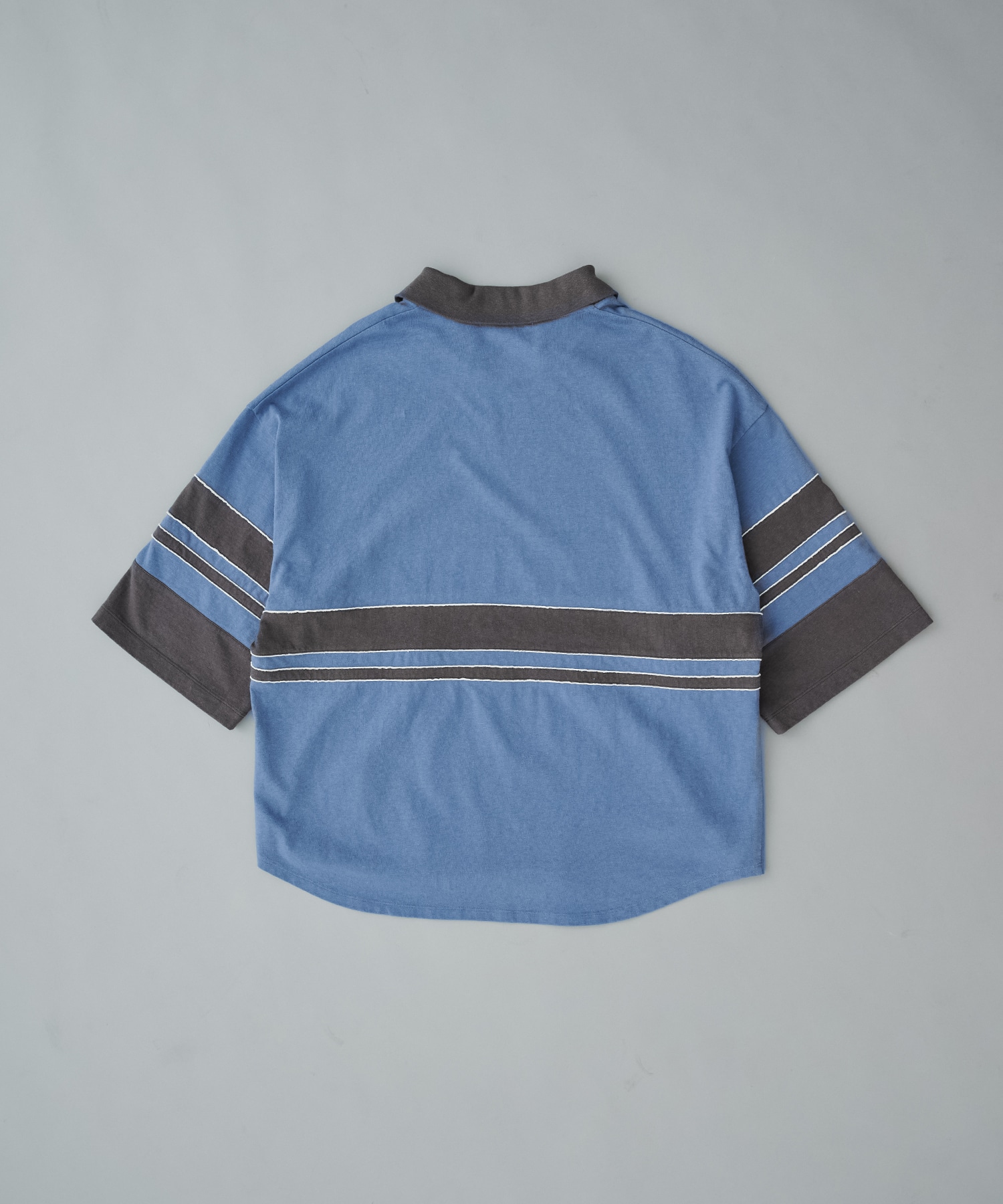 【残りわずか】リラックスボーダーポロTEE