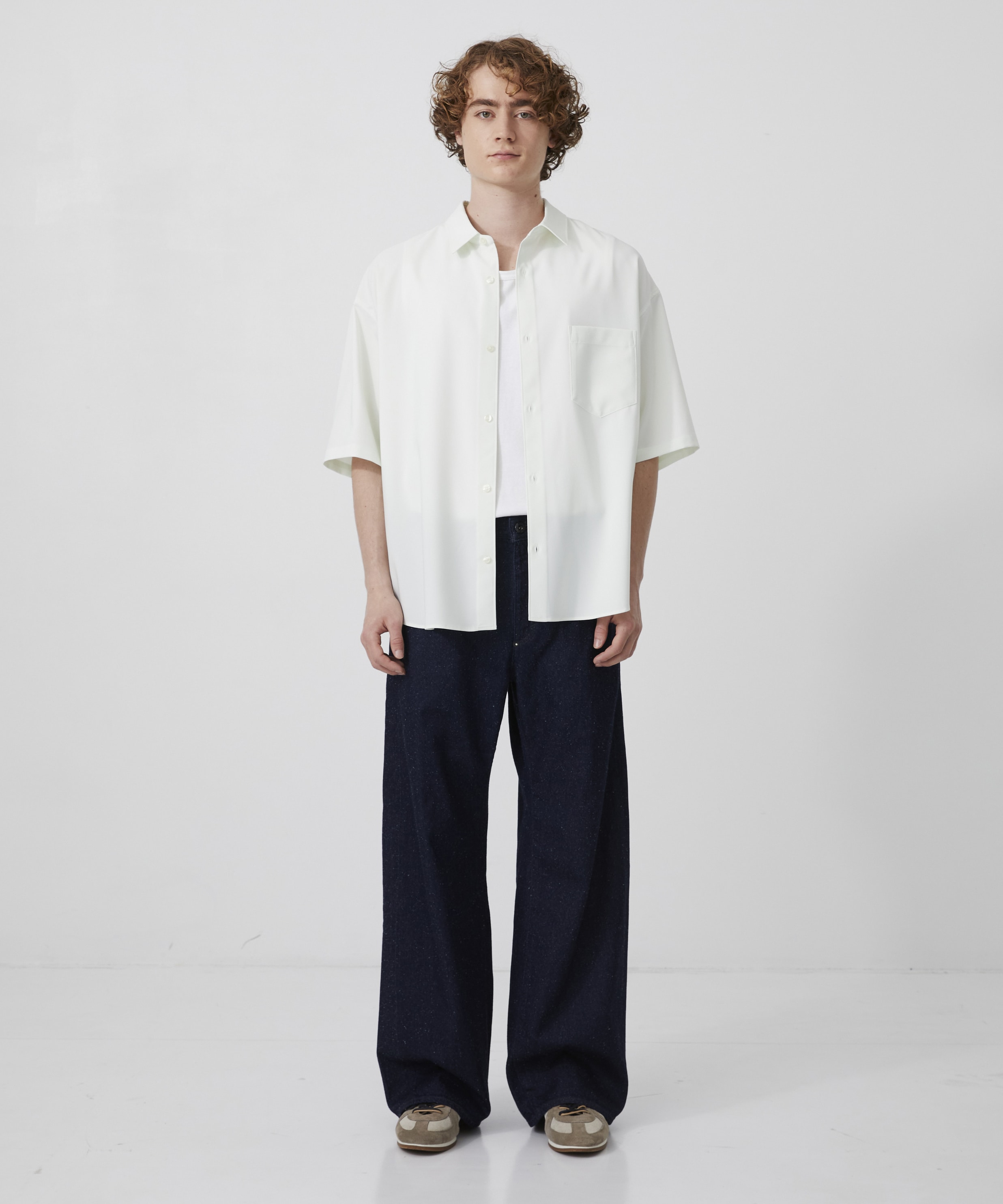 Suvin Silknep Denim Pants