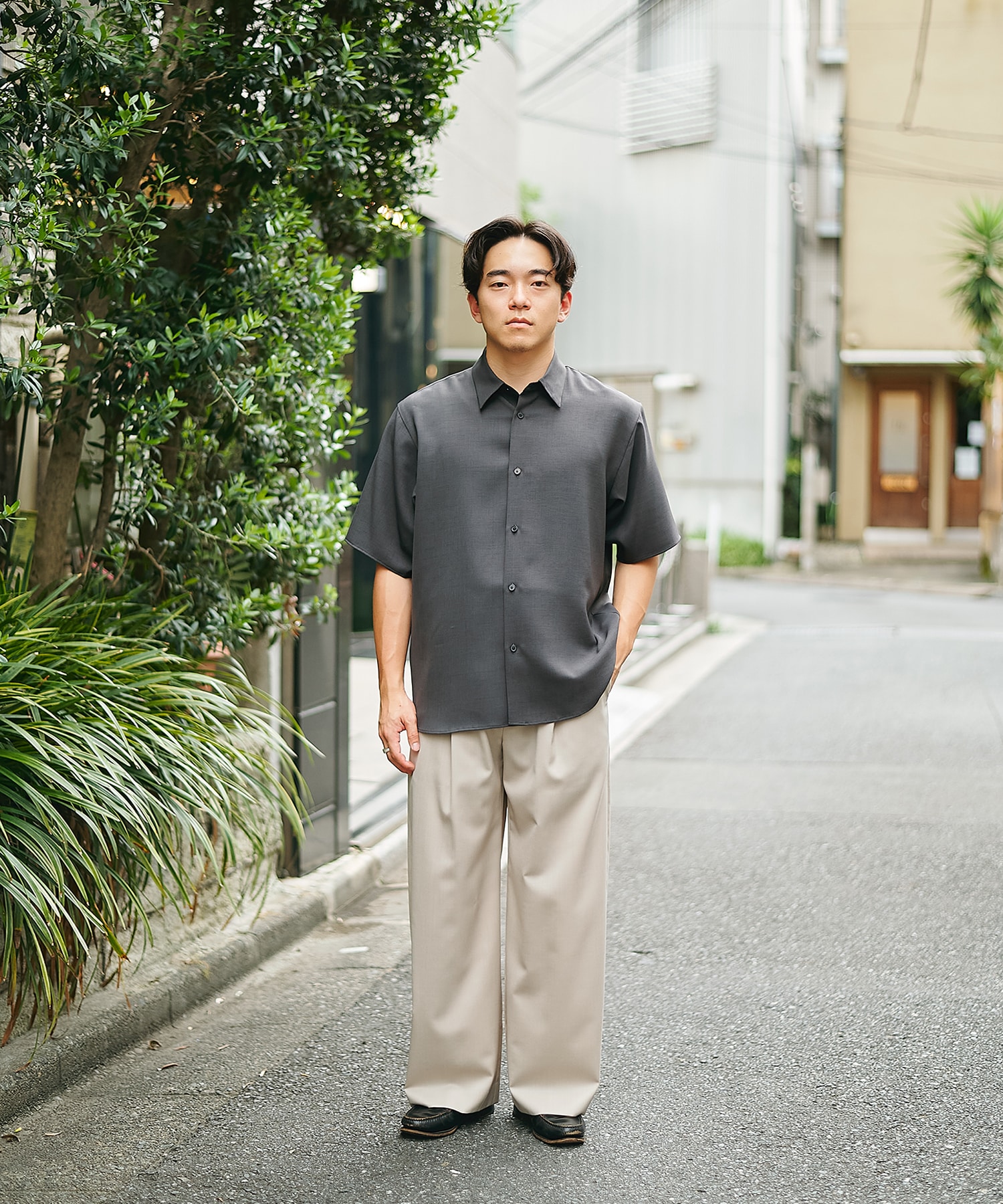 【WEB | 一部店舗限定】SUMMER TRIXION リラックスシャツ