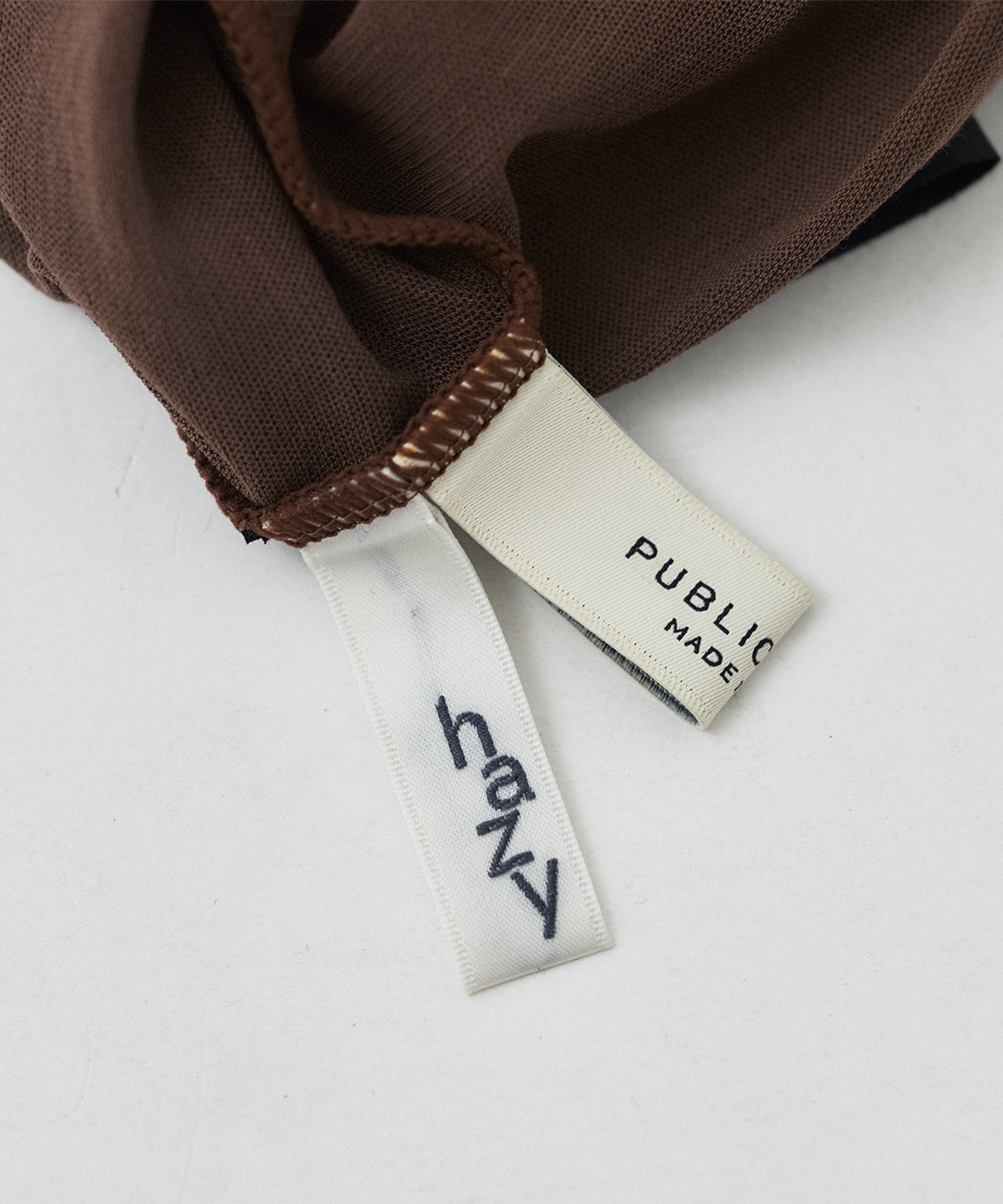 【hazy tokyo×PUBLIC TOKYO】hazyメッシュギャザーキャミソール
