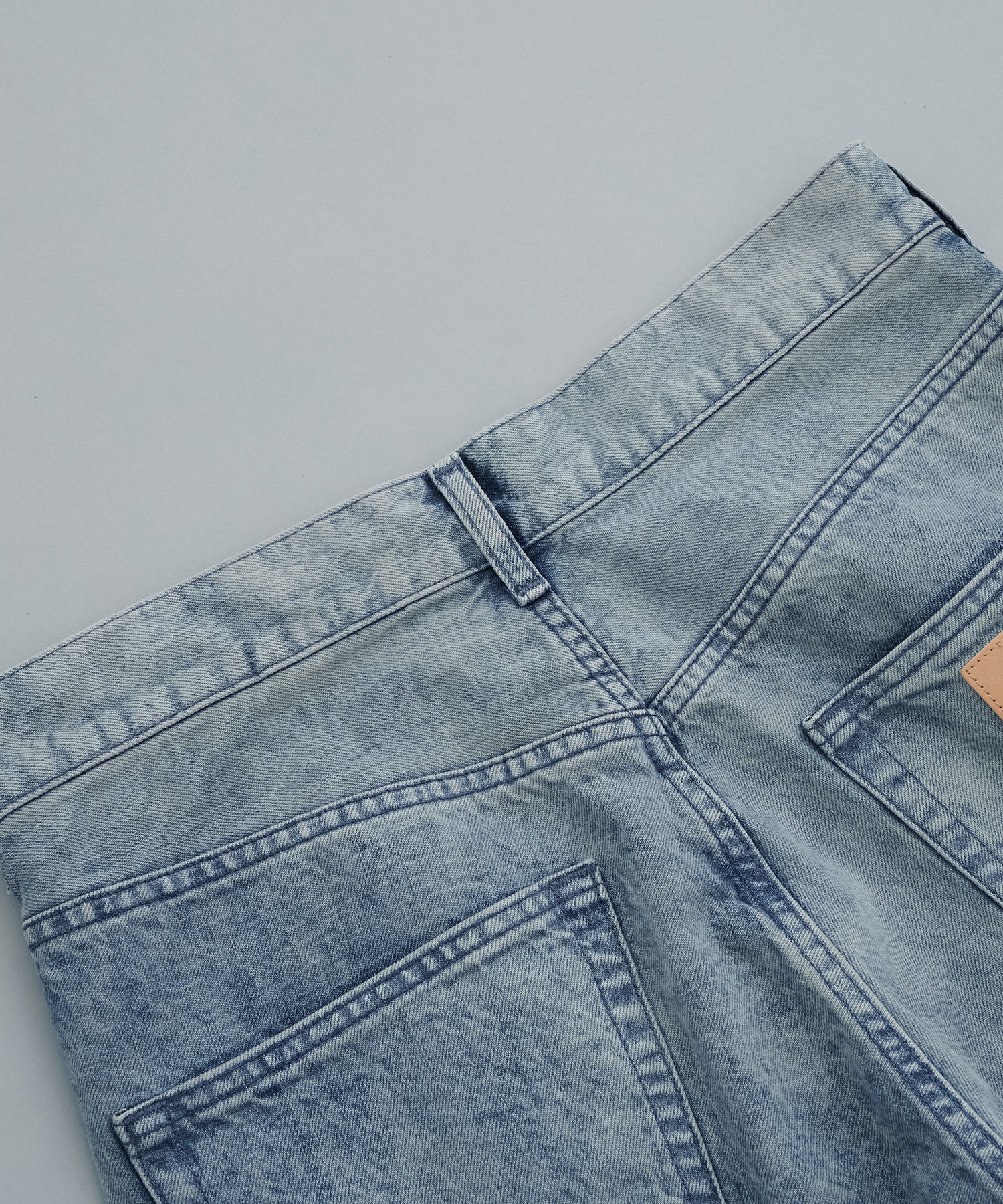 【残りわずか】PUBLICDENIM BLEACH RELAXWIDE	