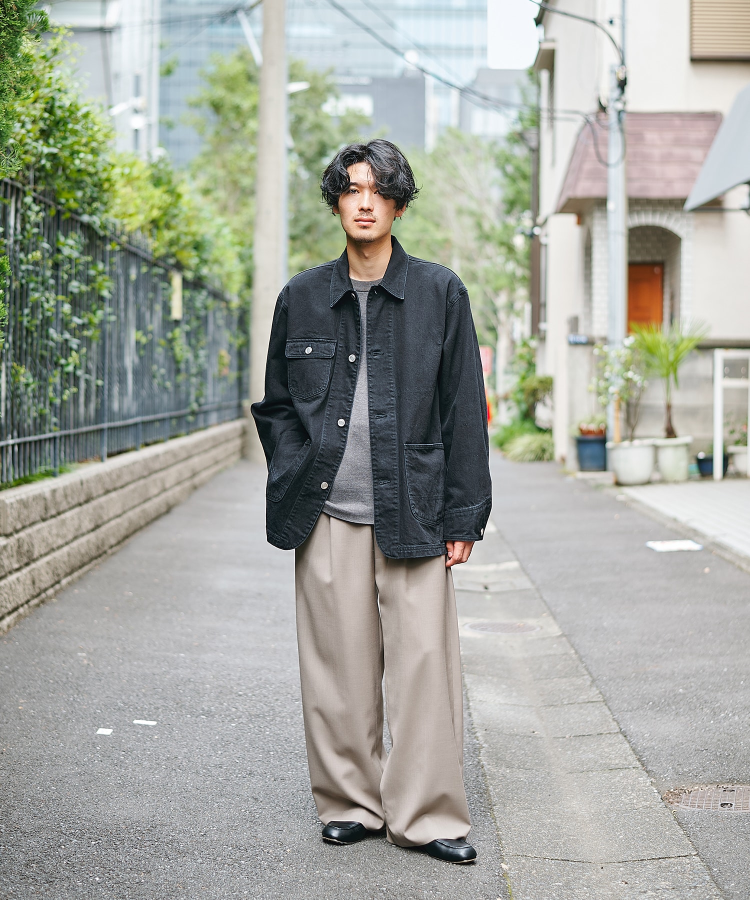 PUBLIC DENIM COVERALL