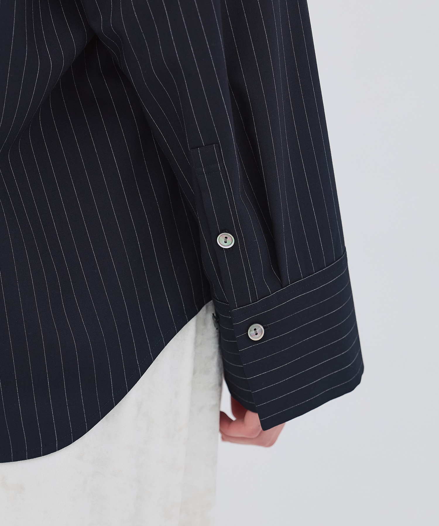 【再入荷｜残り2点】ワイドカフスボウタイシャツ
