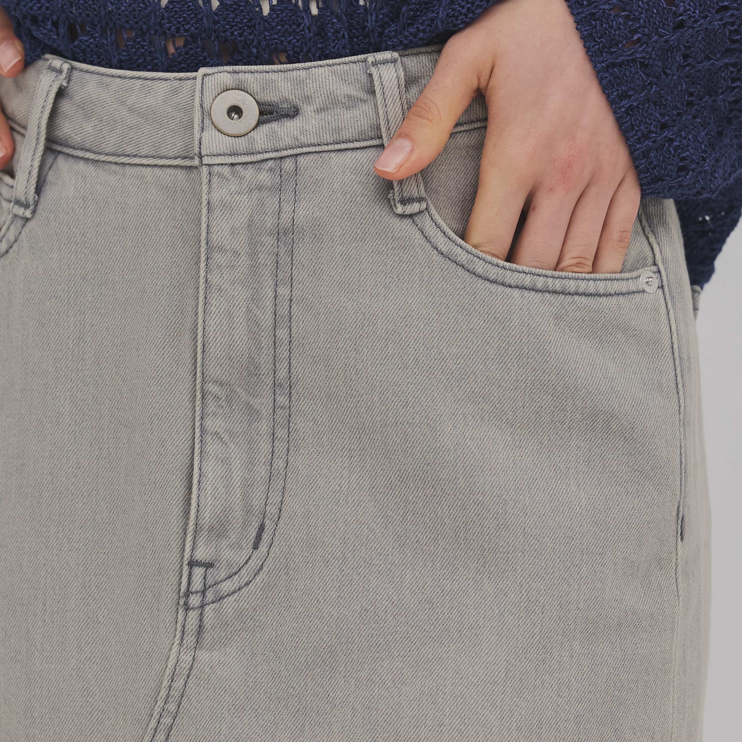 PUBLIC DENIM SKIRT