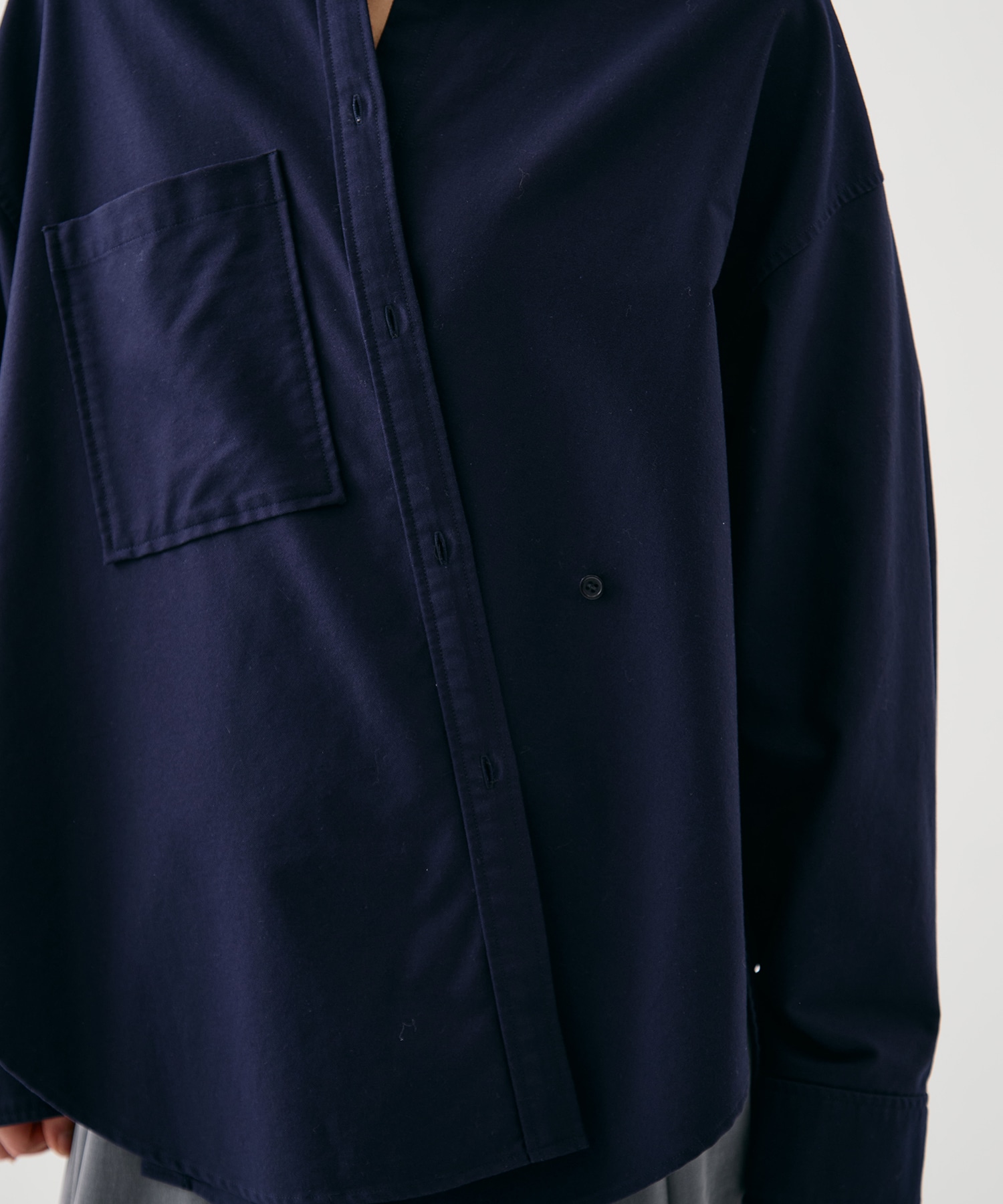 【再入荷｜残り僅か】ウォッシュドオックスシャツ