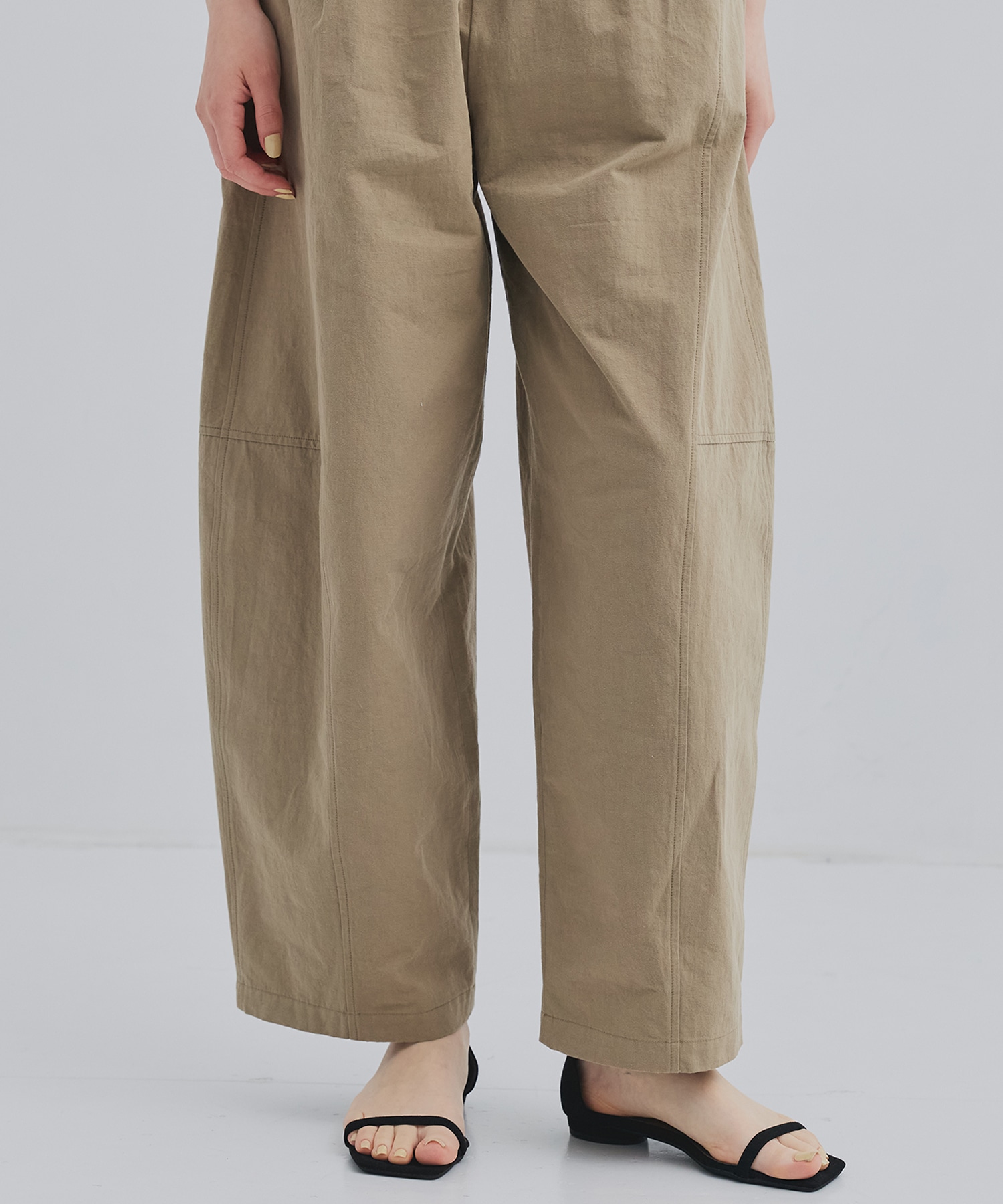 【好評につき再入荷｜残り僅か】ドライリネンカーブパンツ