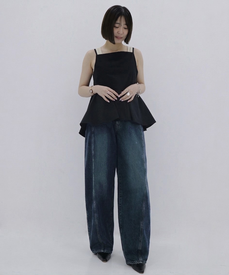 【WEB限定再入荷】PUBLIC DENIM BLU CURVE