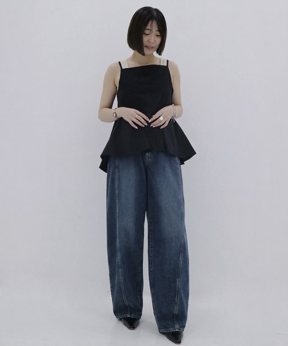 【WEB限定再入荷】PUBLIC DENIM GRY CURVE