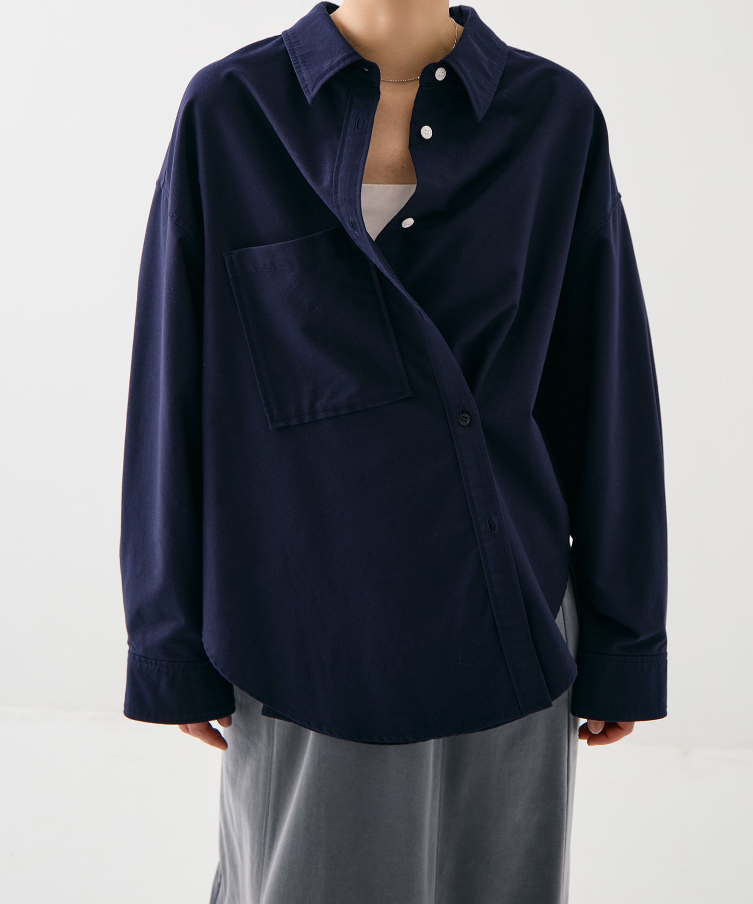 【再入荷｜残り僅か】ウォッシュドオックスシャツ