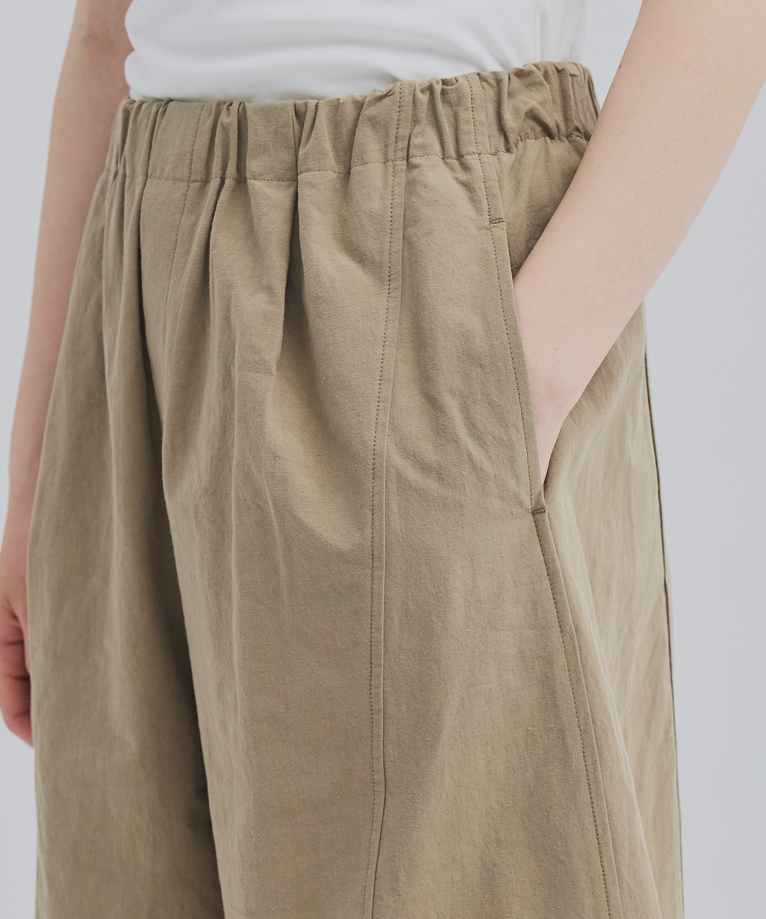 【好評につき再入荷｜残り僅か】ドライリネンカーブパンツ