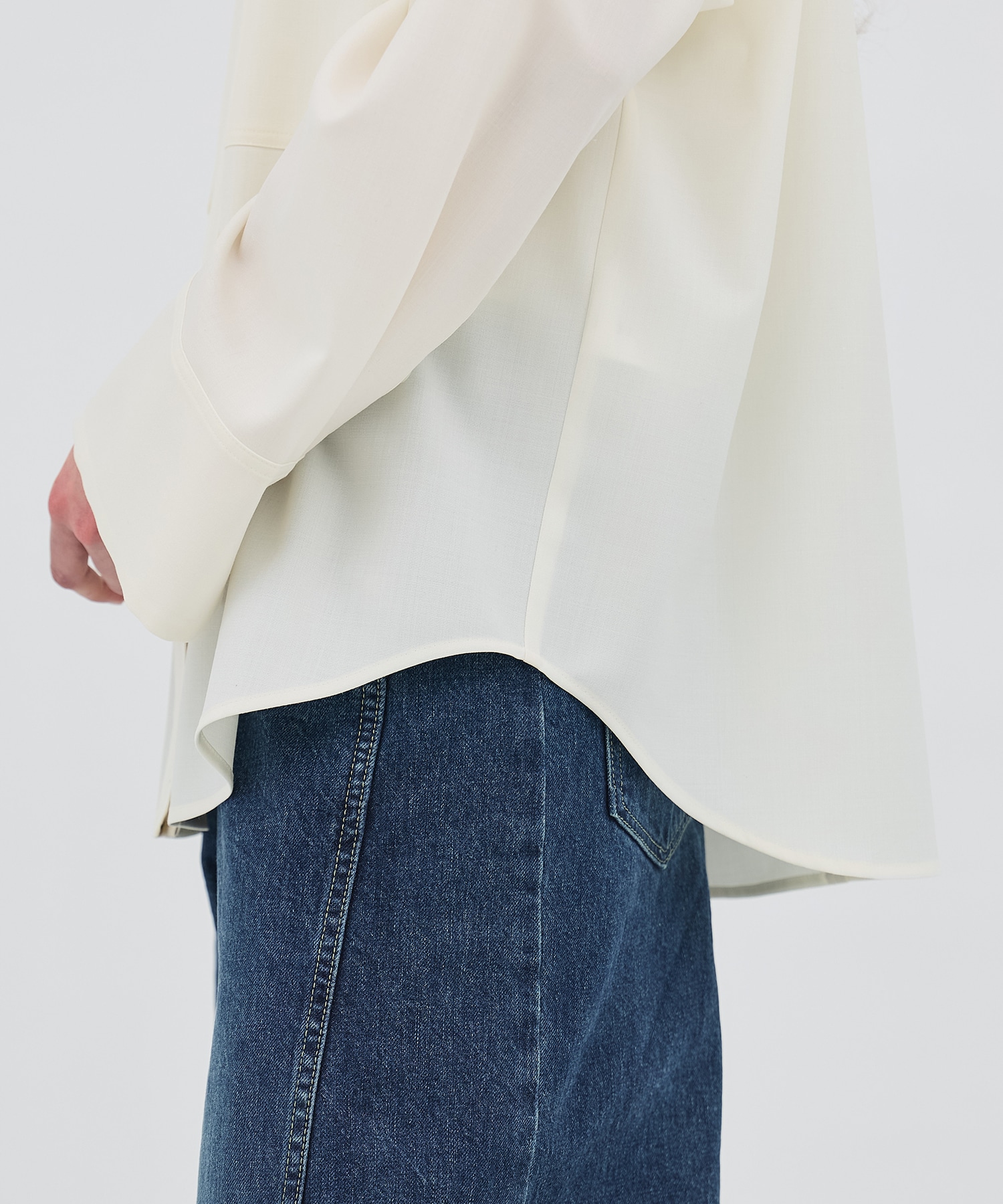 【再入荷｜残り3点】ワイドカフスボウタイシャツ
