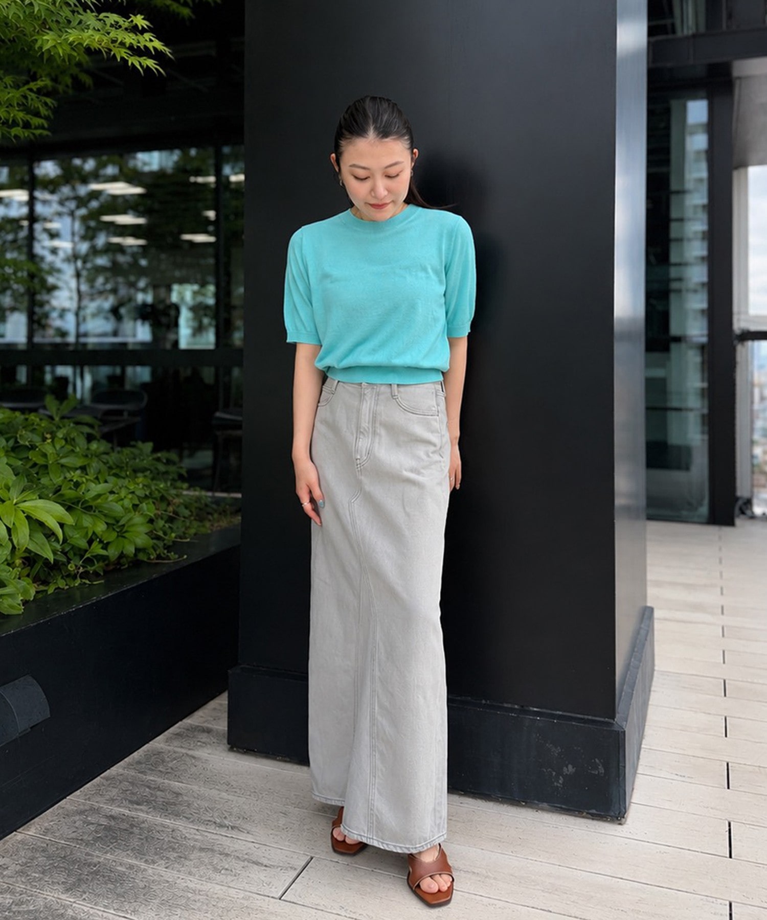 PUBLIC DENIM SKIRT