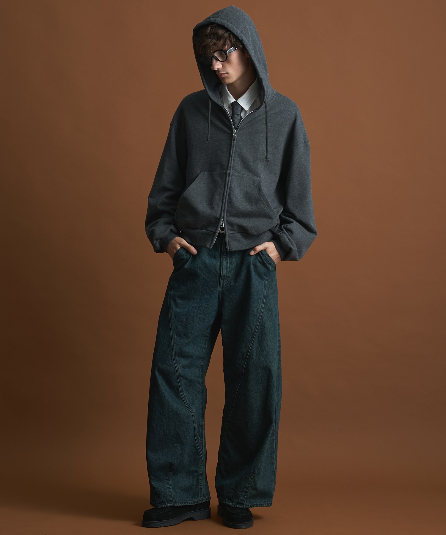 PUBLIC SWEATジップパーカー