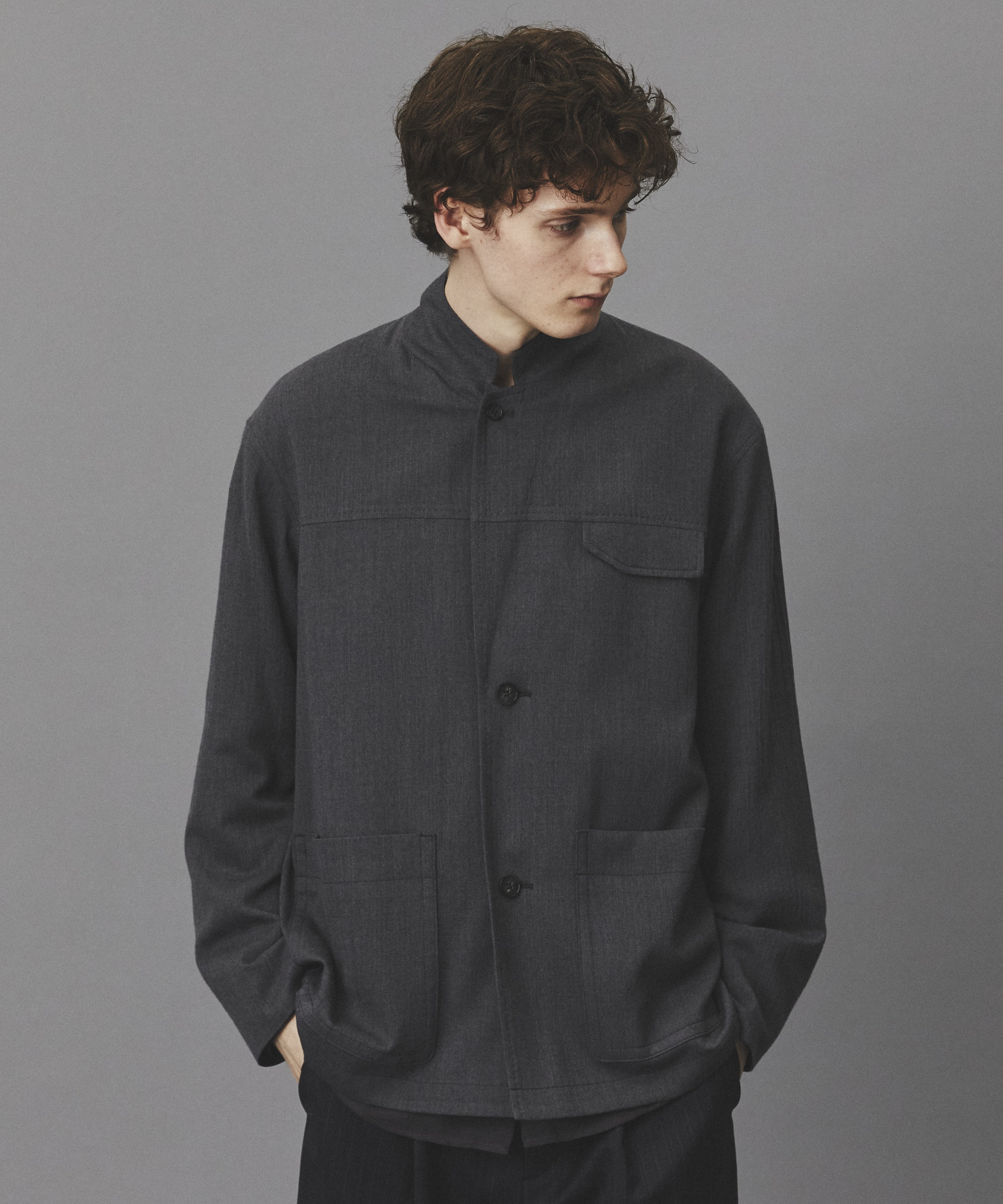 【残りわずか】S170 Wool Gauze Jacket