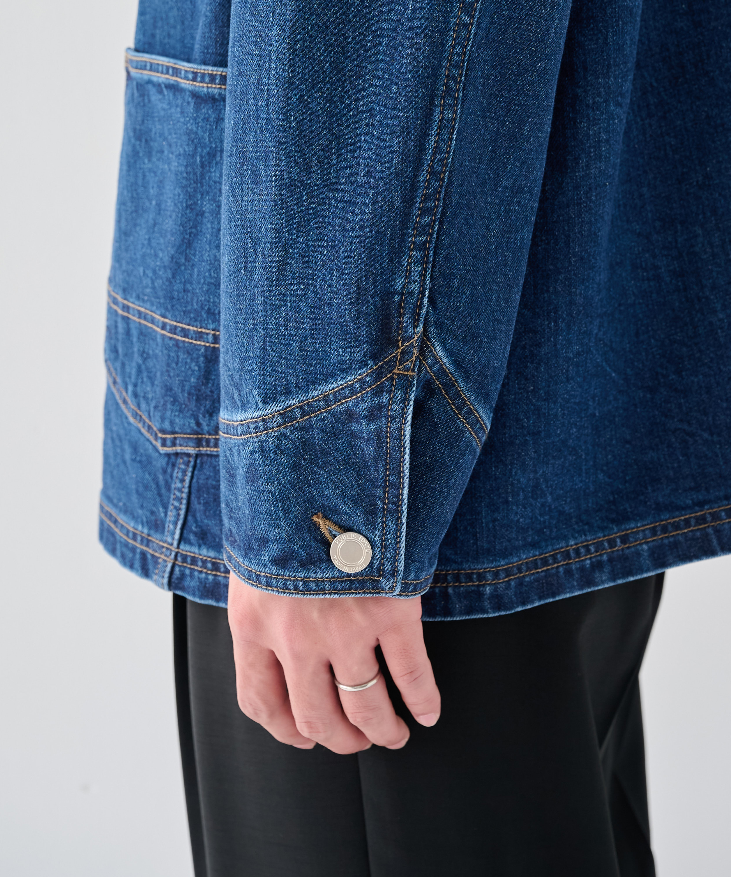 PUBLIC DENIM COVERALL