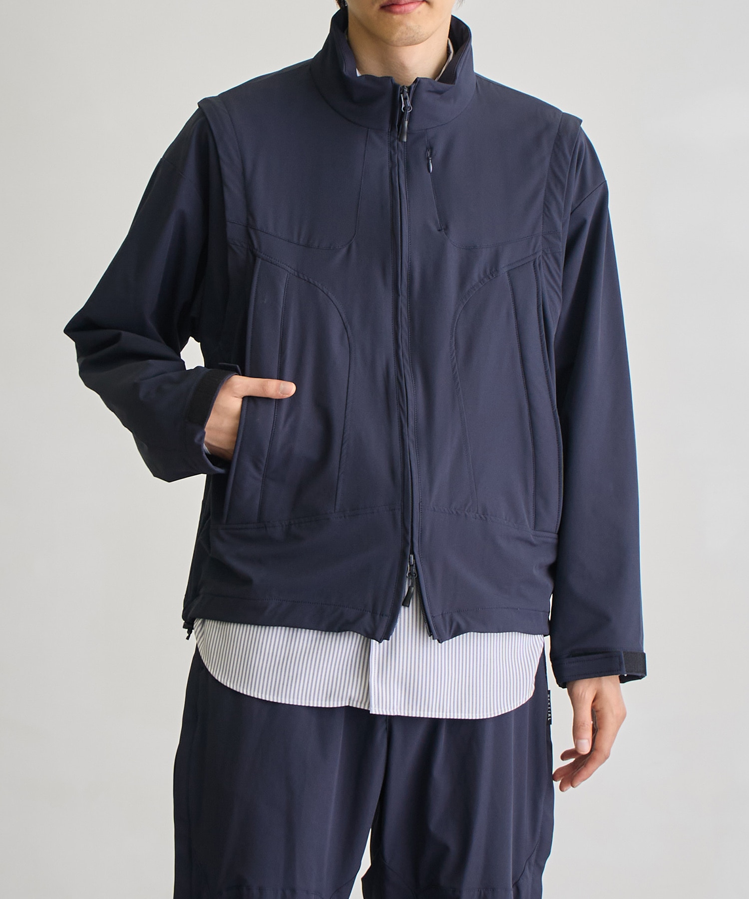 【残りわずか】PUCS NEXTIALテック2WAYブルゾン