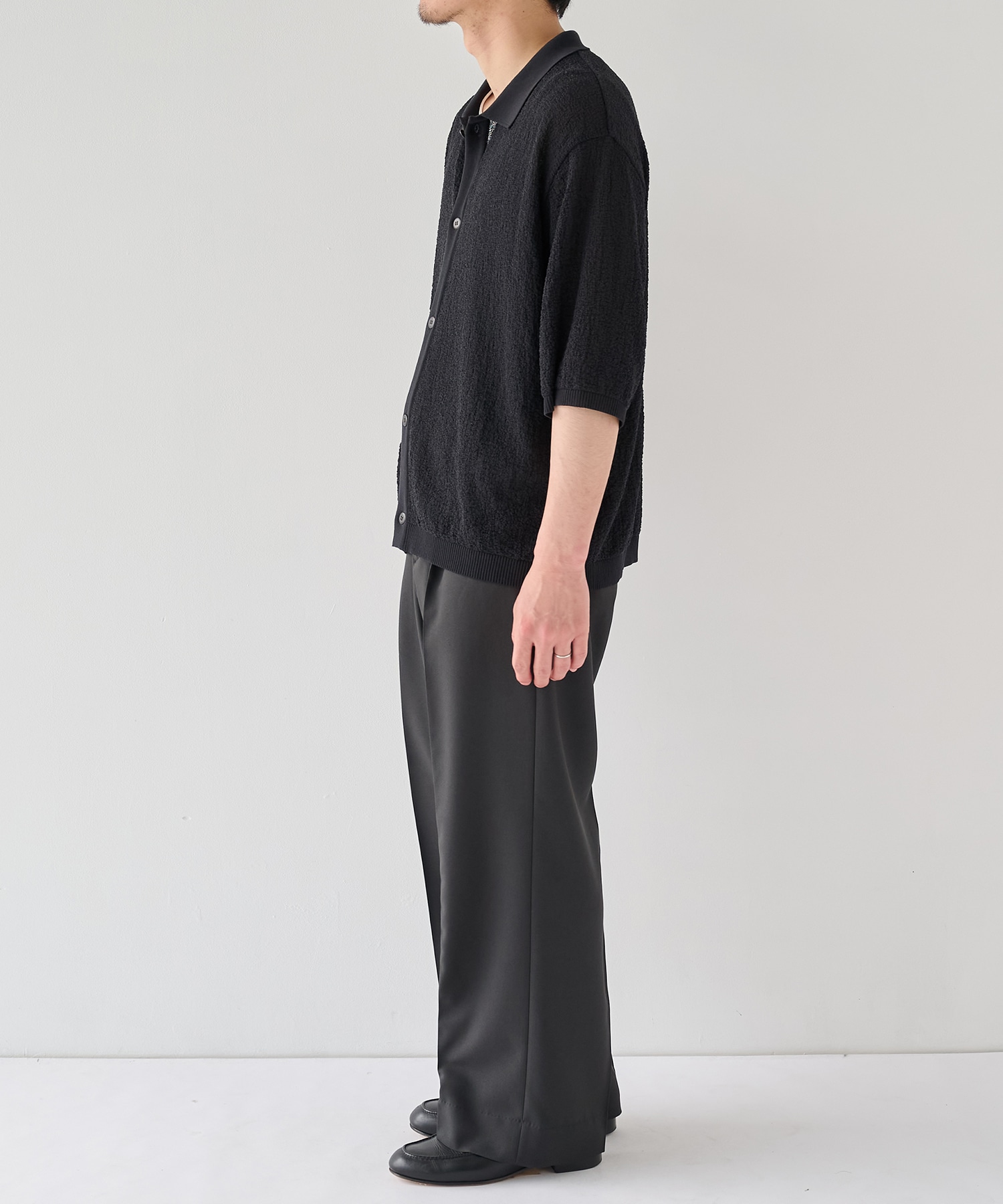 【残りわずか】＜P.T＞Ice cotton Knit Shirts