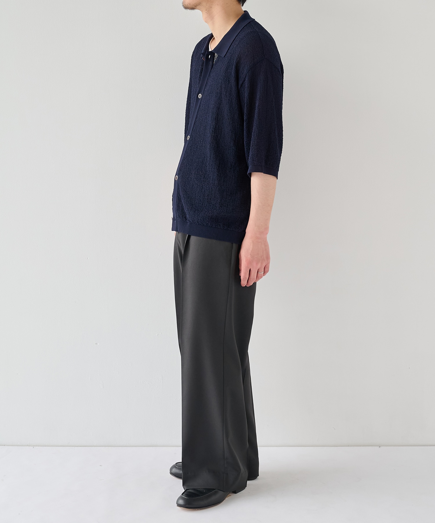 【残りわずか】＜P.T＞Ice cotton Knit Shirts