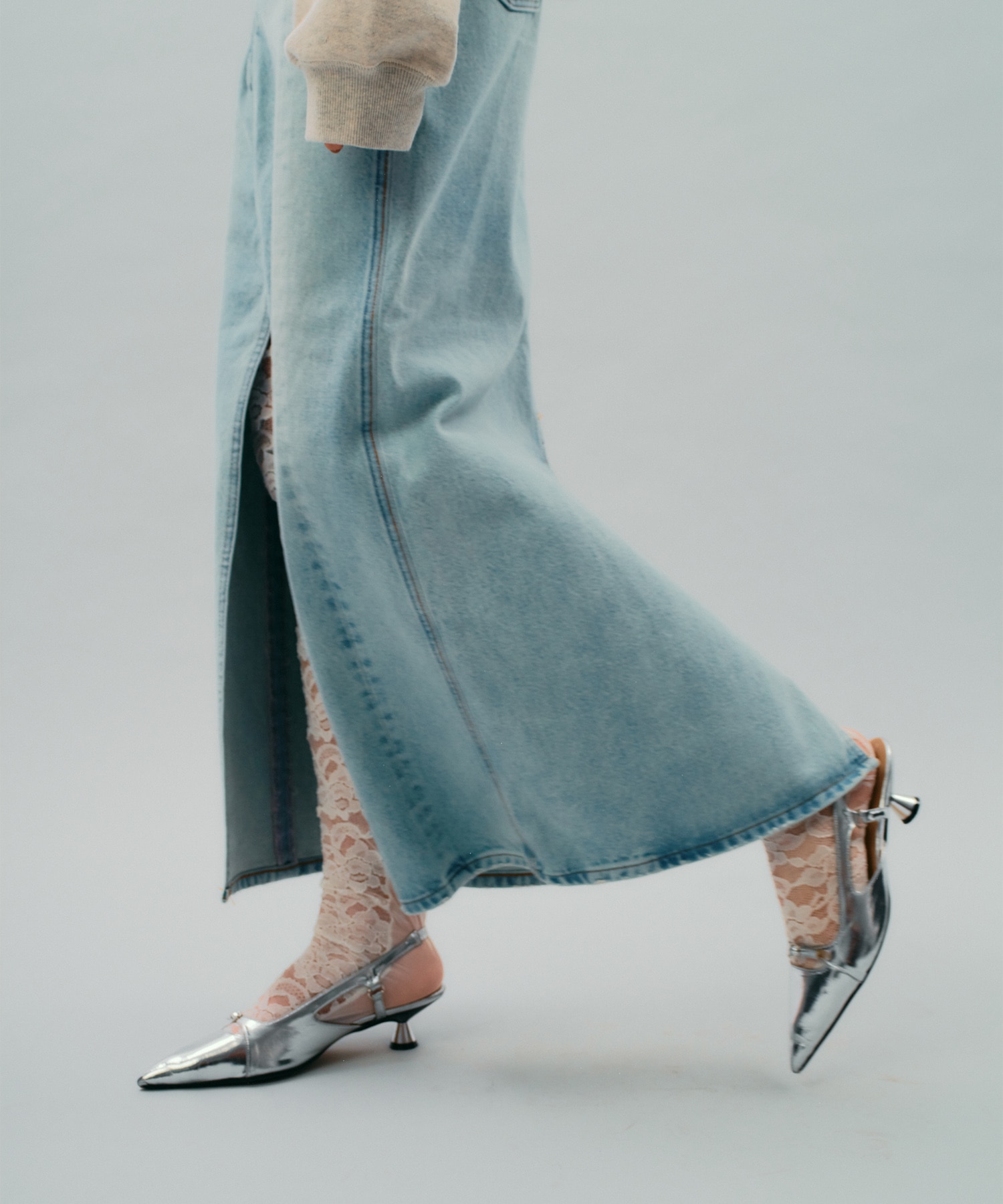 SWITCHNARROW JEANSKIRT