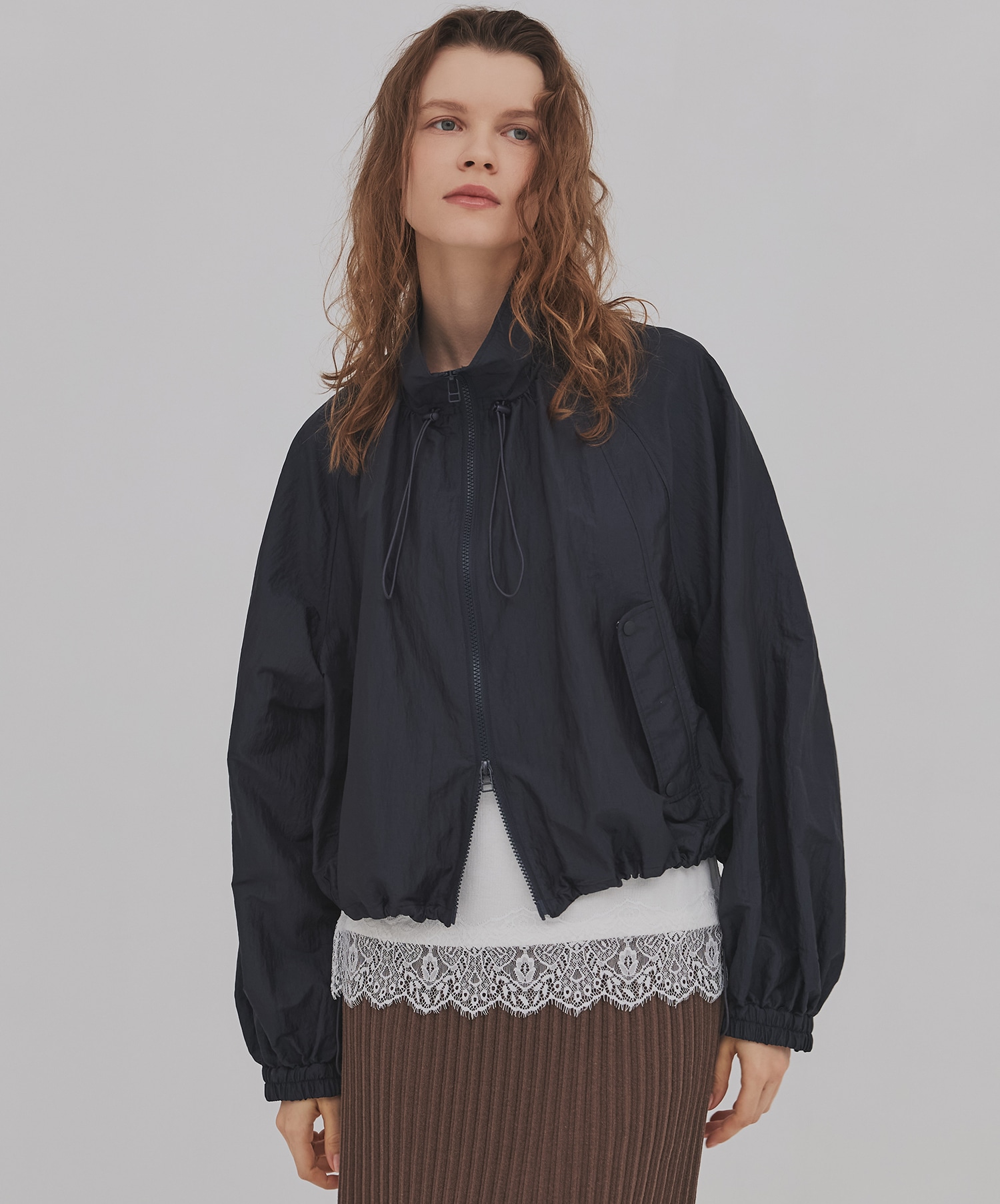 【WEBのみ1点入荷|再入荷なし】エアロンスタンドシェルブルゾン