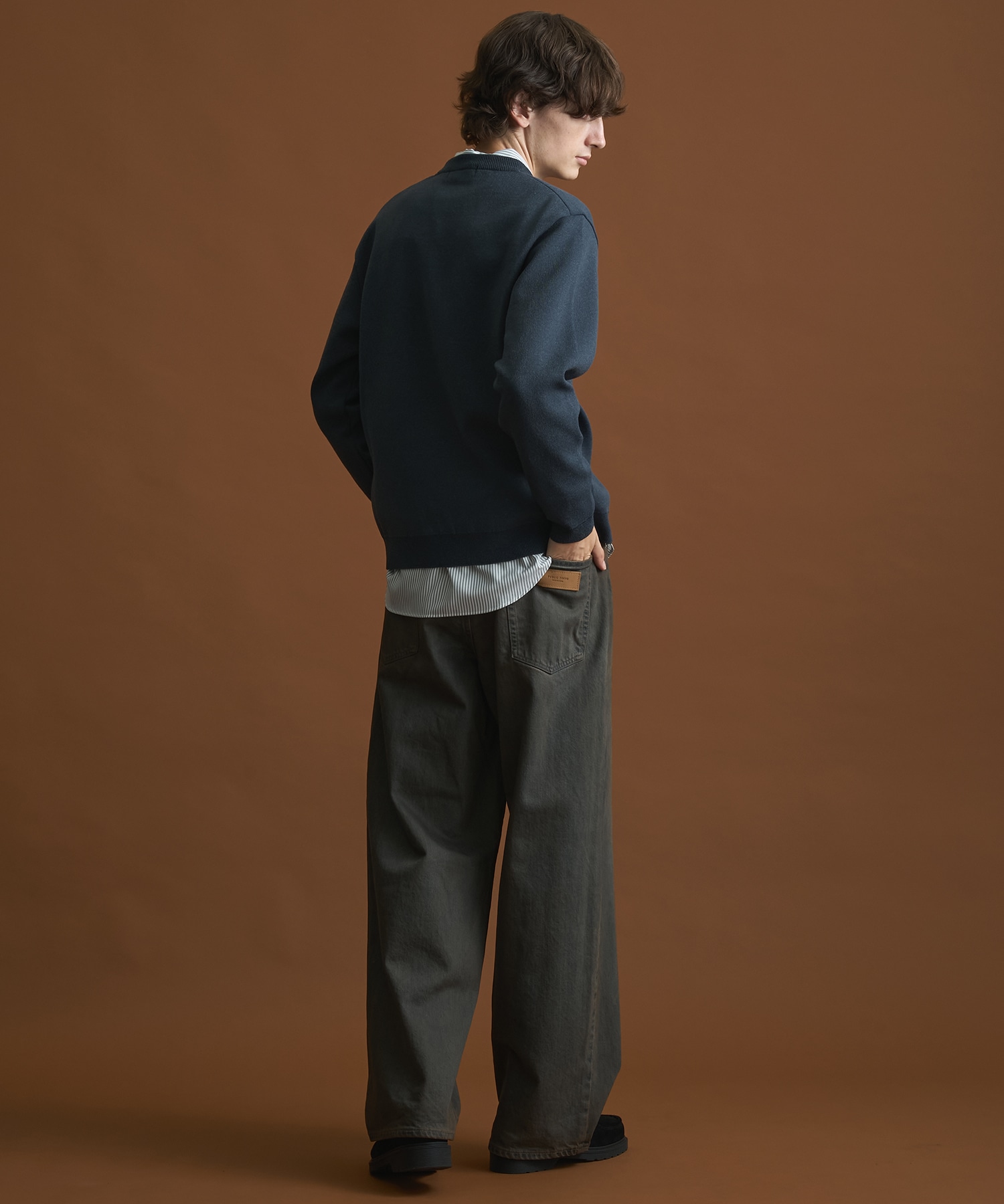 【残りわずか】PUBLICDENIM BLEACH RELAXWIDE	