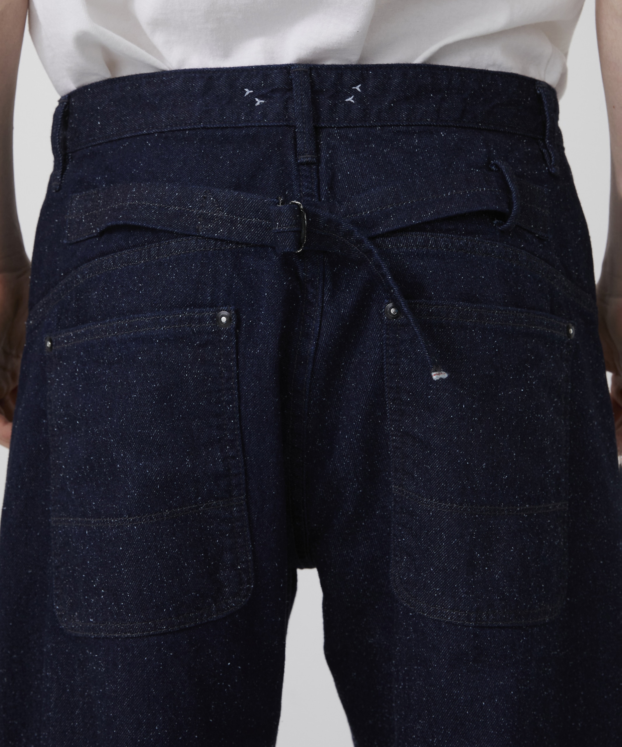 Suvin Silknep Denim Pants