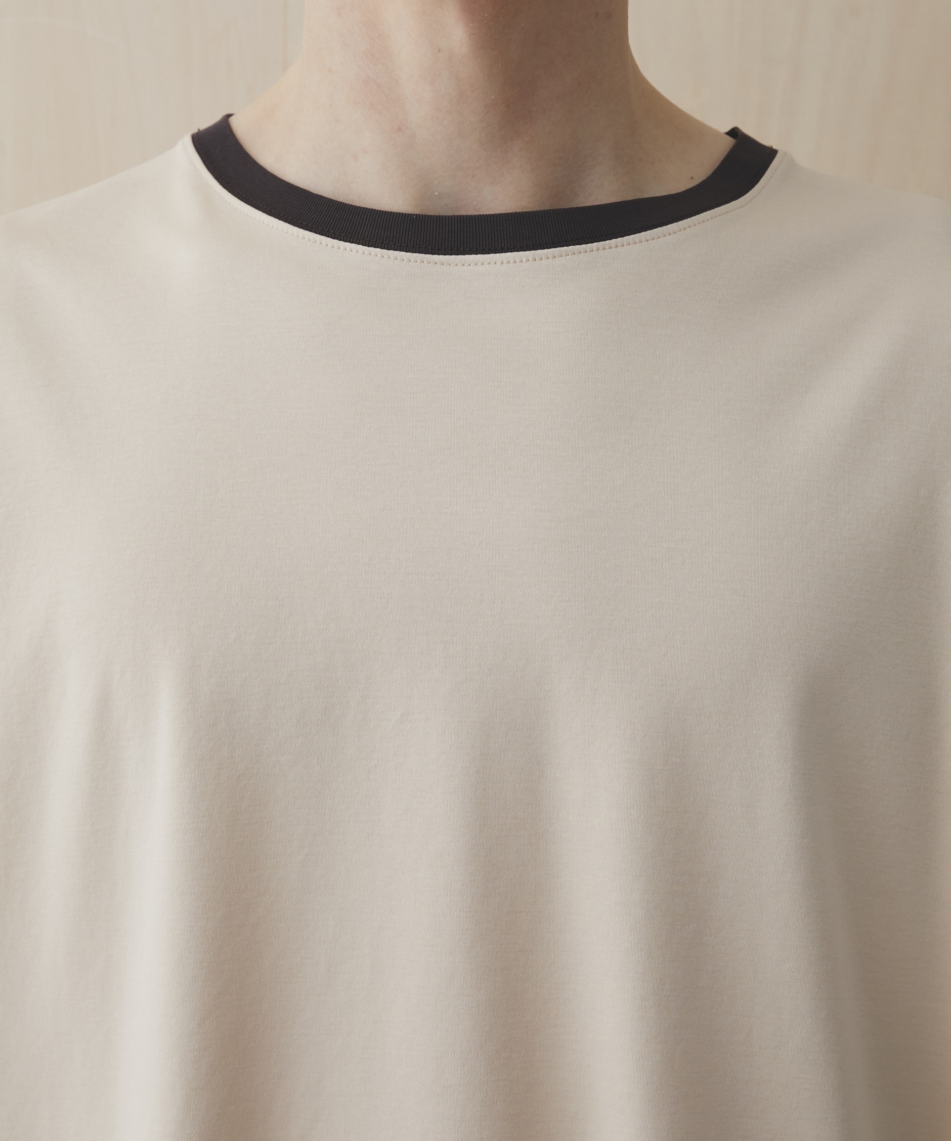 クールタッチコットンリンガーTEE