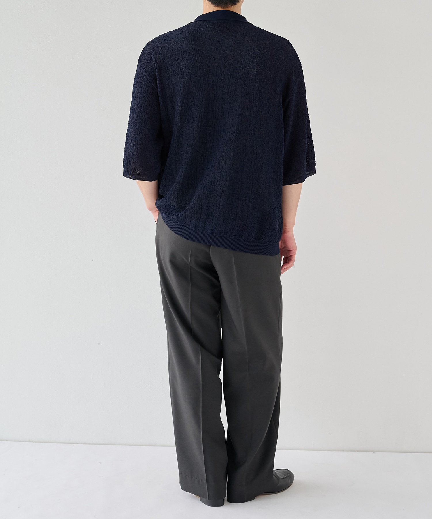 【残りわずか】＜P.T＞Ice cotton Knit Shirts