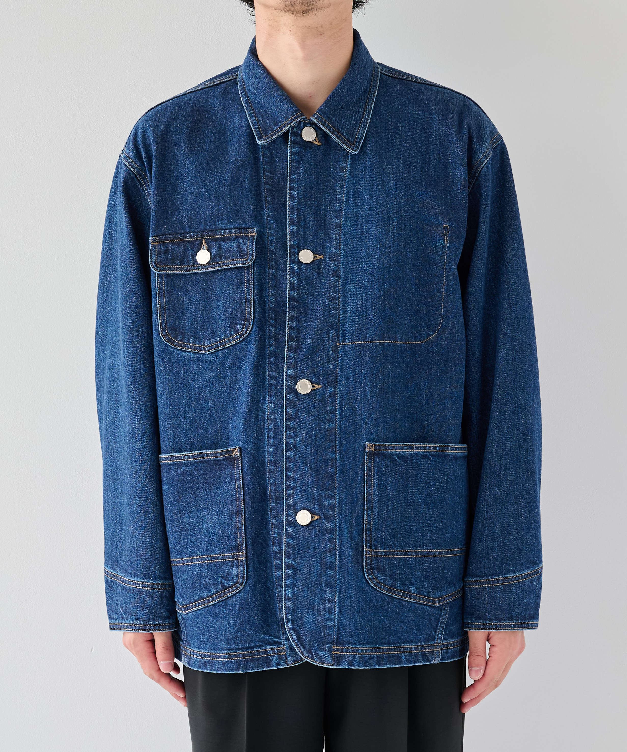 PUBLIC DENIM COVERALL