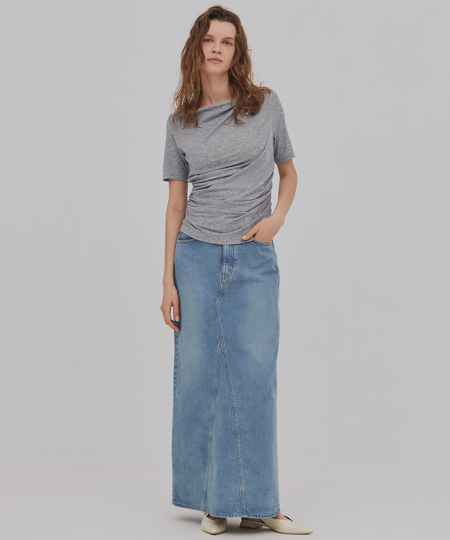 PUBLIC DENIM SKIRT