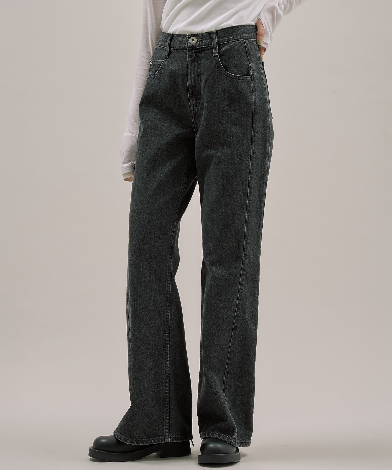 【完売間近】PUBLICDENIM BLACKRELAX