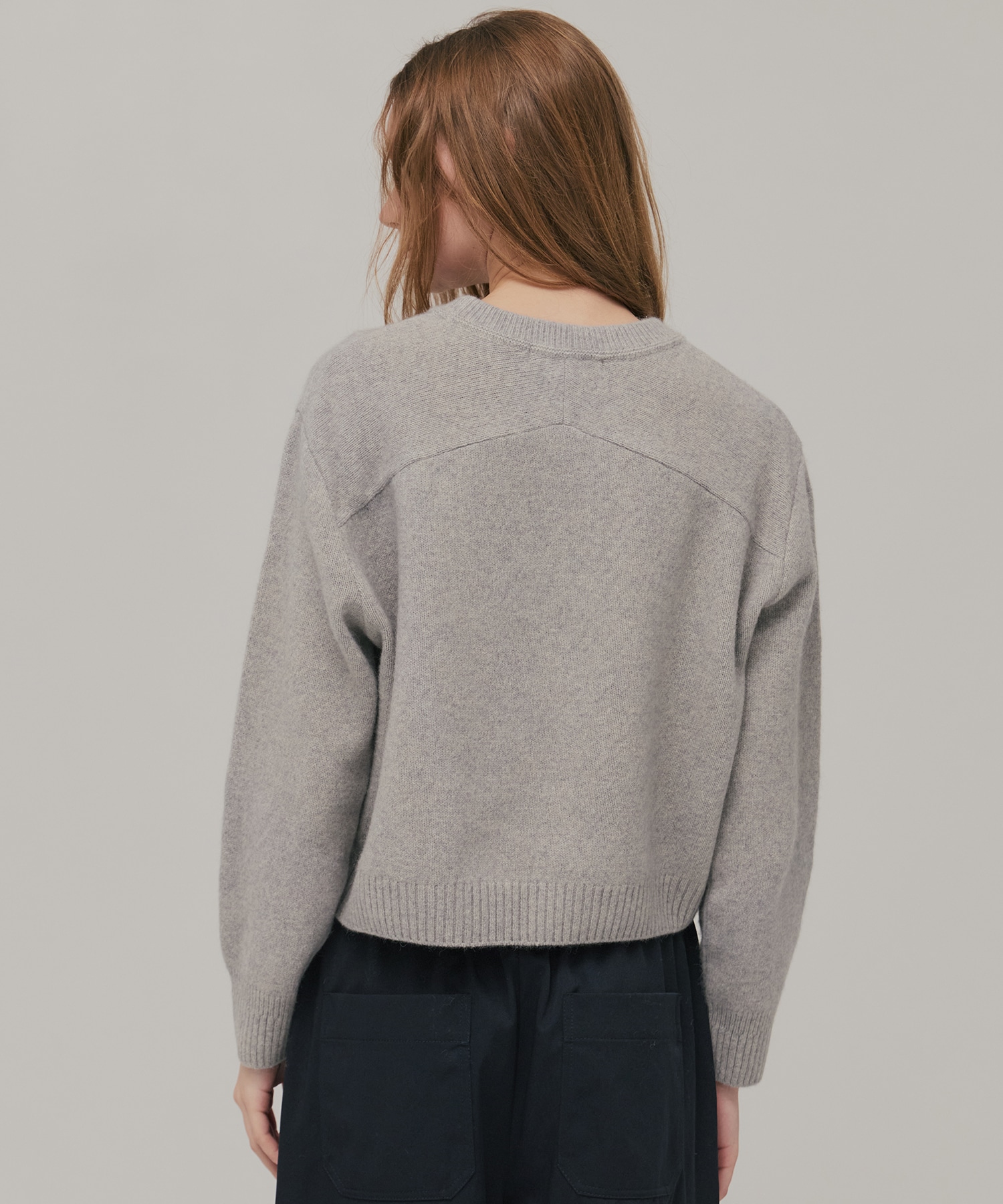 【再入荷】FOXコンフォートクルーネックニット