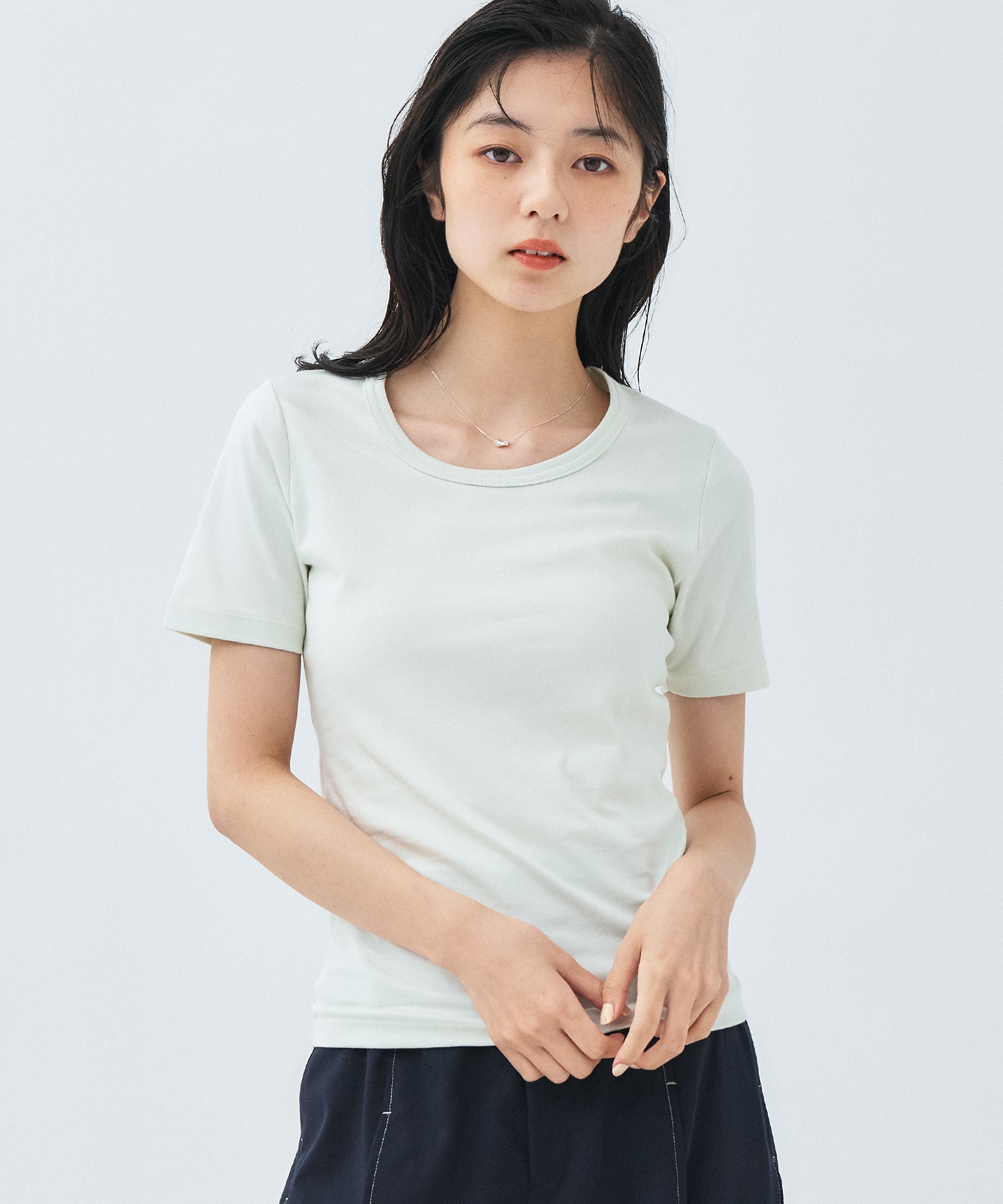 【残り僅か】極 スクープネックTEE