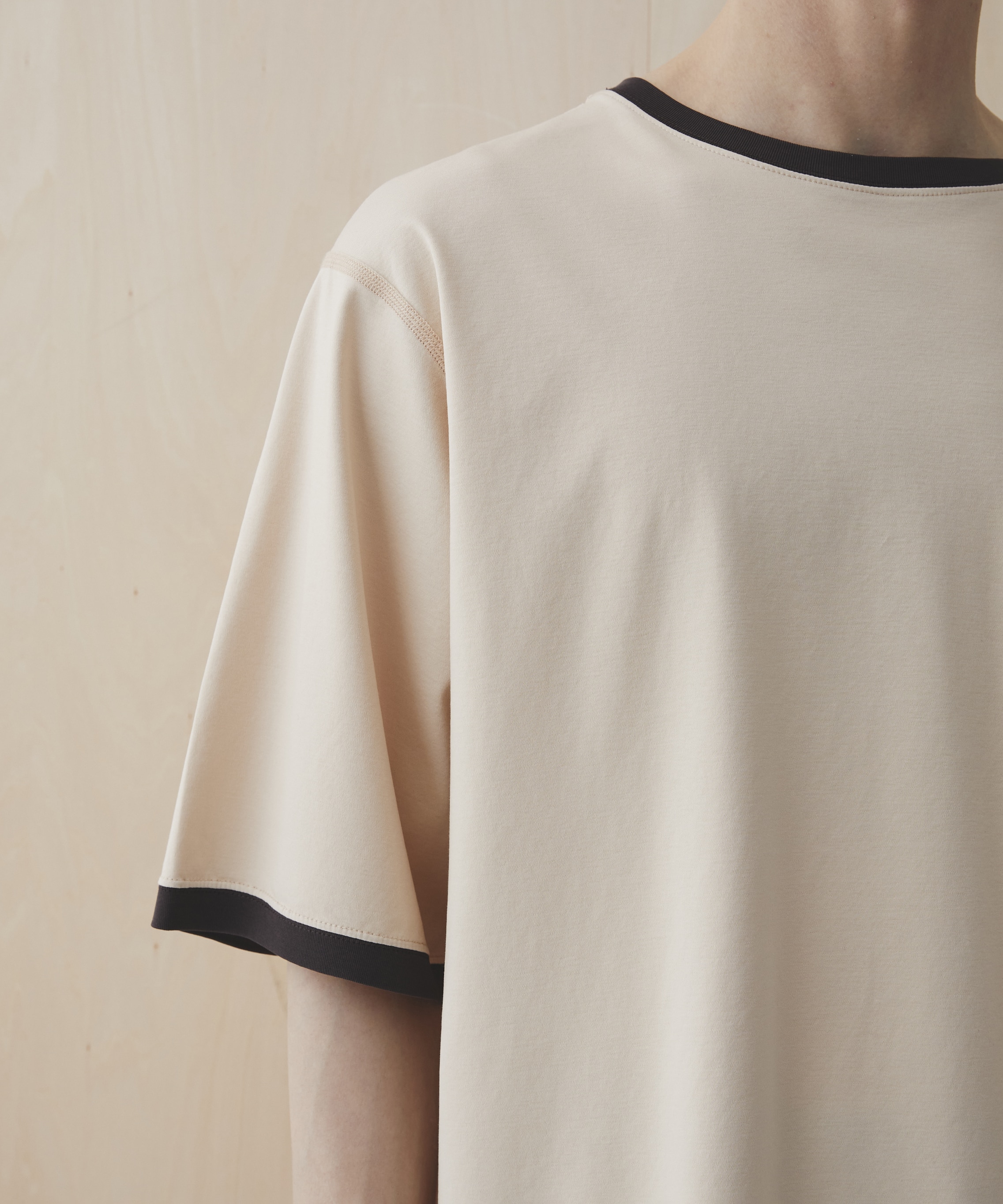 クールタッチコットンリンガーTEE