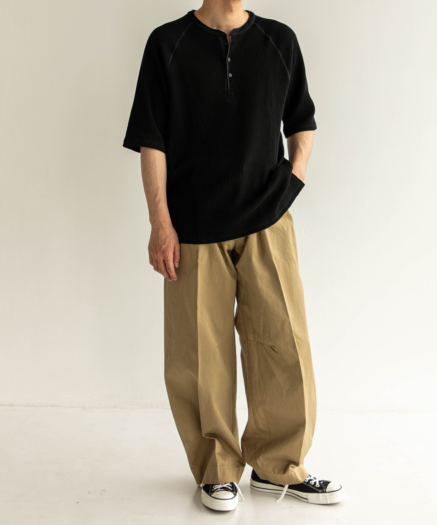 サーマルヘンリーリラックスTee