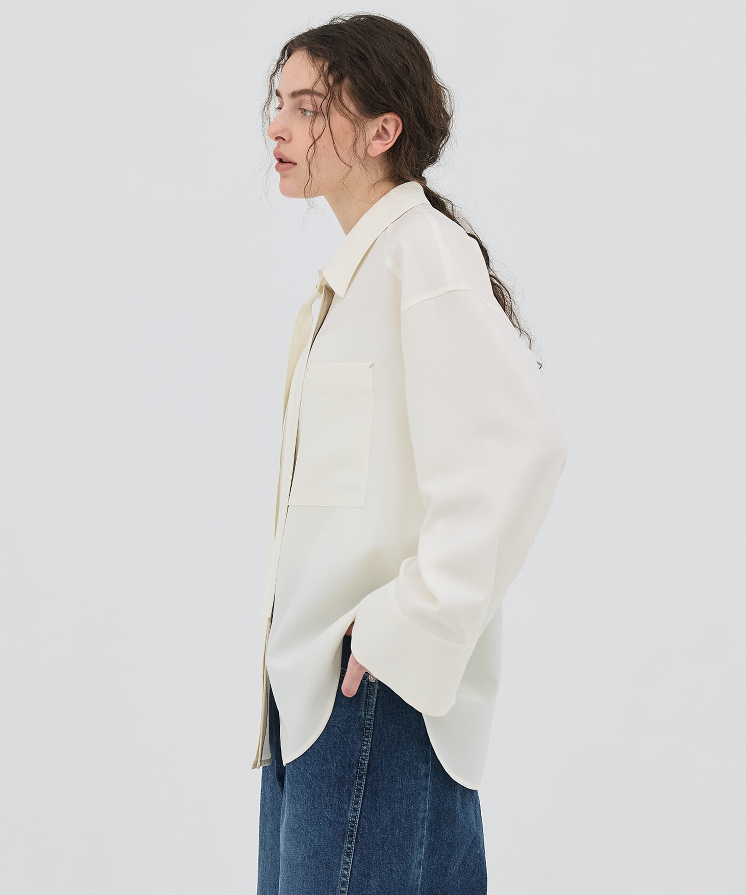 【再入荷｜残り3点】ワイドカフスボウタイシャツ