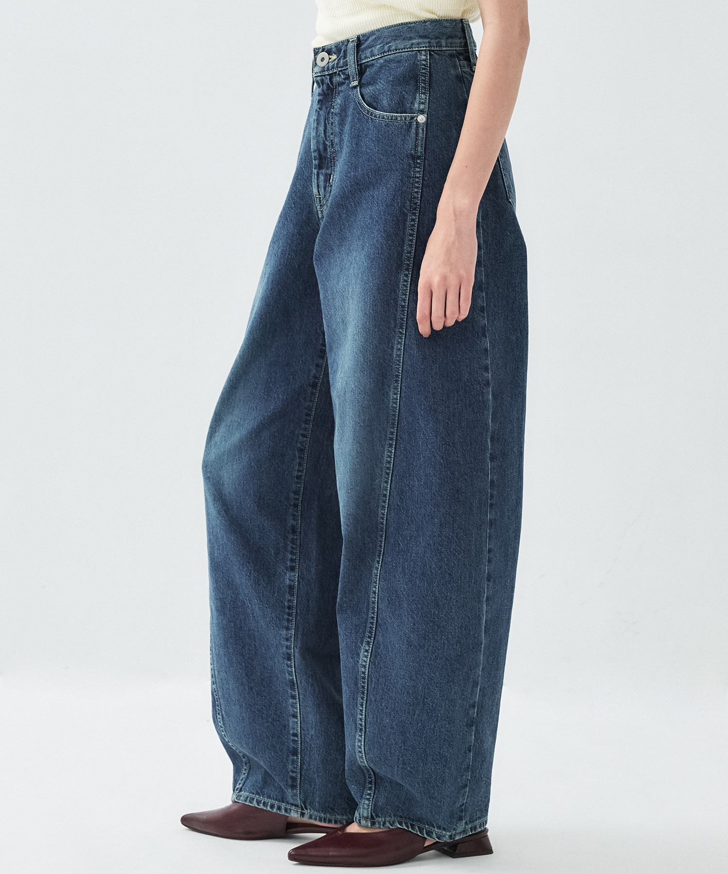 【WEB限定再入荷】PUBLIC DENIM BLU CURVE