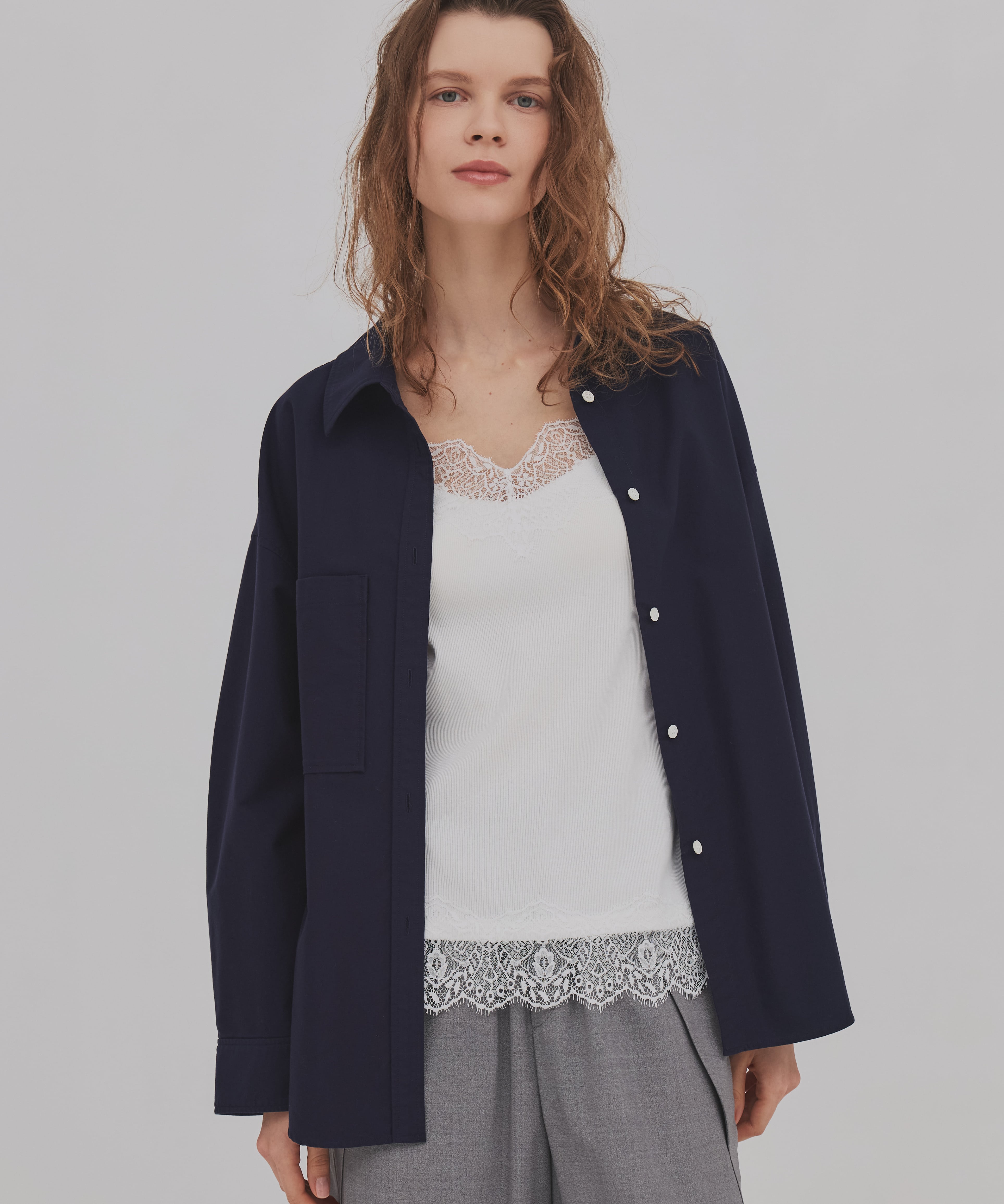 【再入荷｜残り僅か】ウォッシュドオックスシャツ