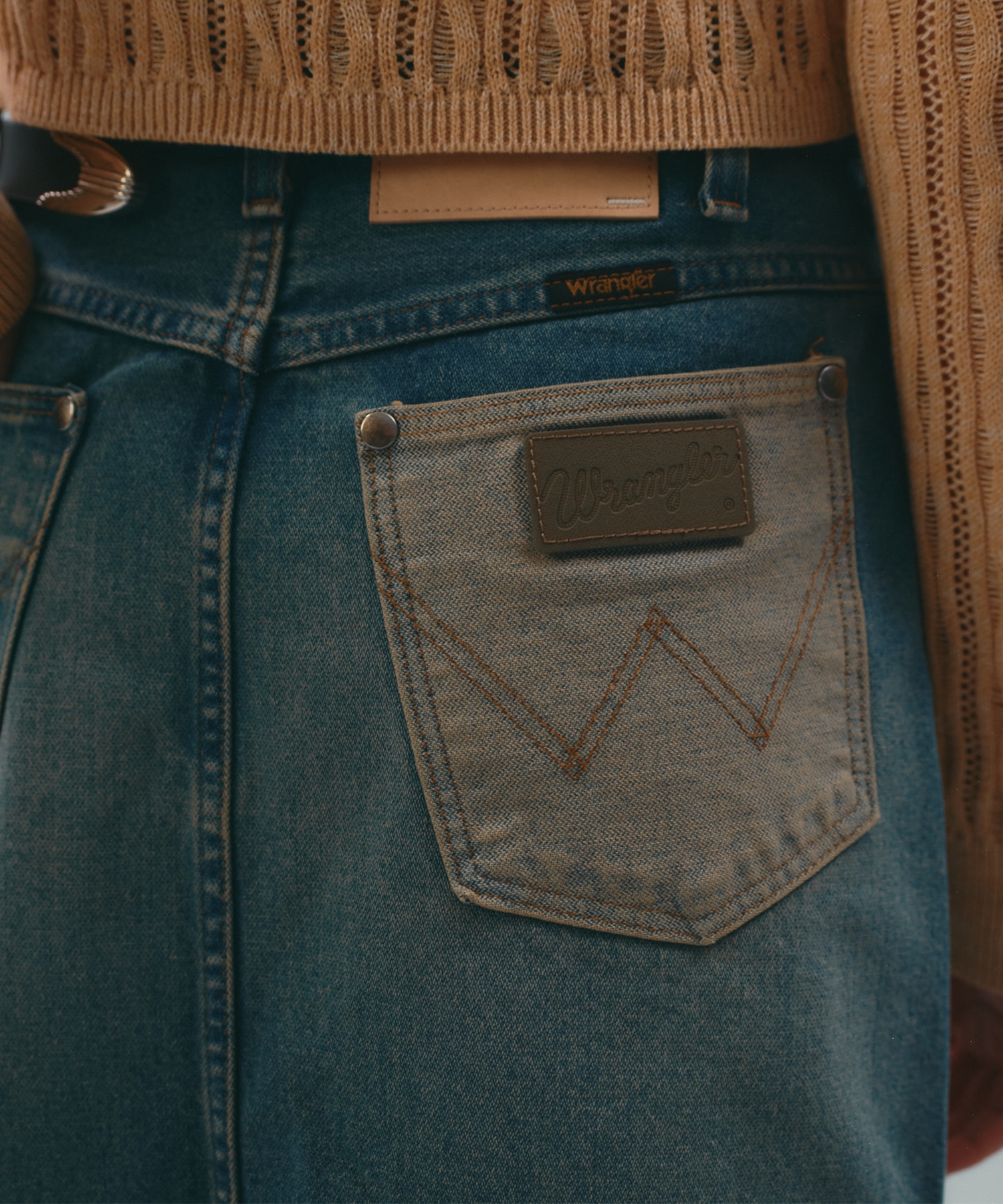 SWITCHNARROW JEANSKIRT